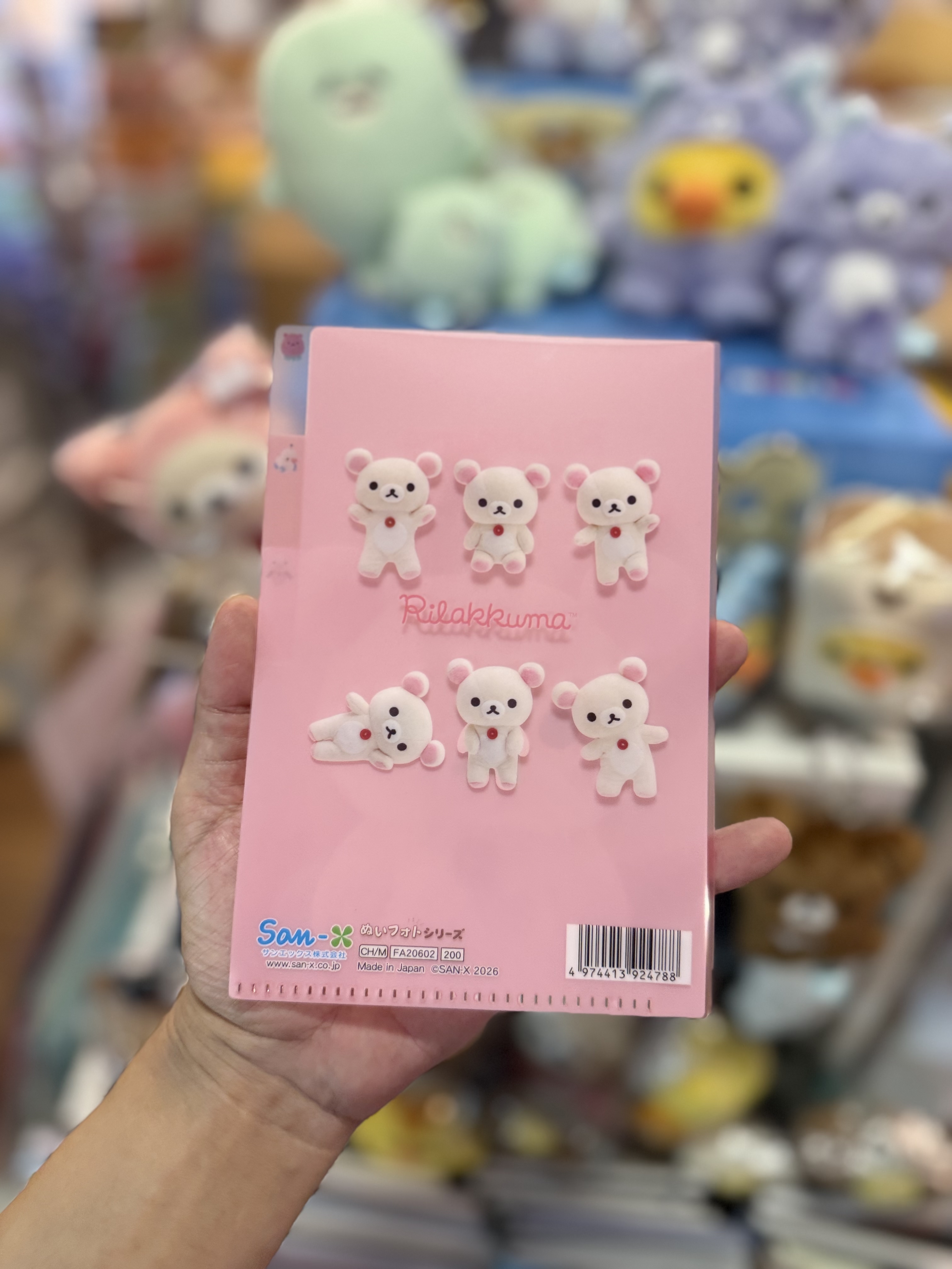 《現貨》全新rilakkuma寫真系列A6 分頁file