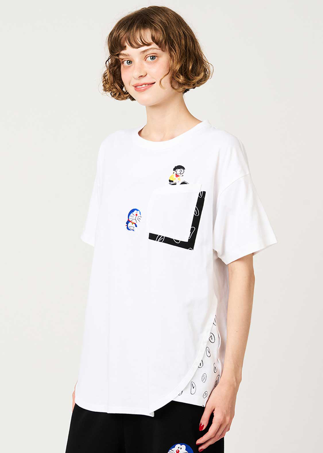 [訂購] 多啦A夢Tshirt 短袖衫 Graniph日本限定 (多啦大雄)｜Doraemon短袖衫