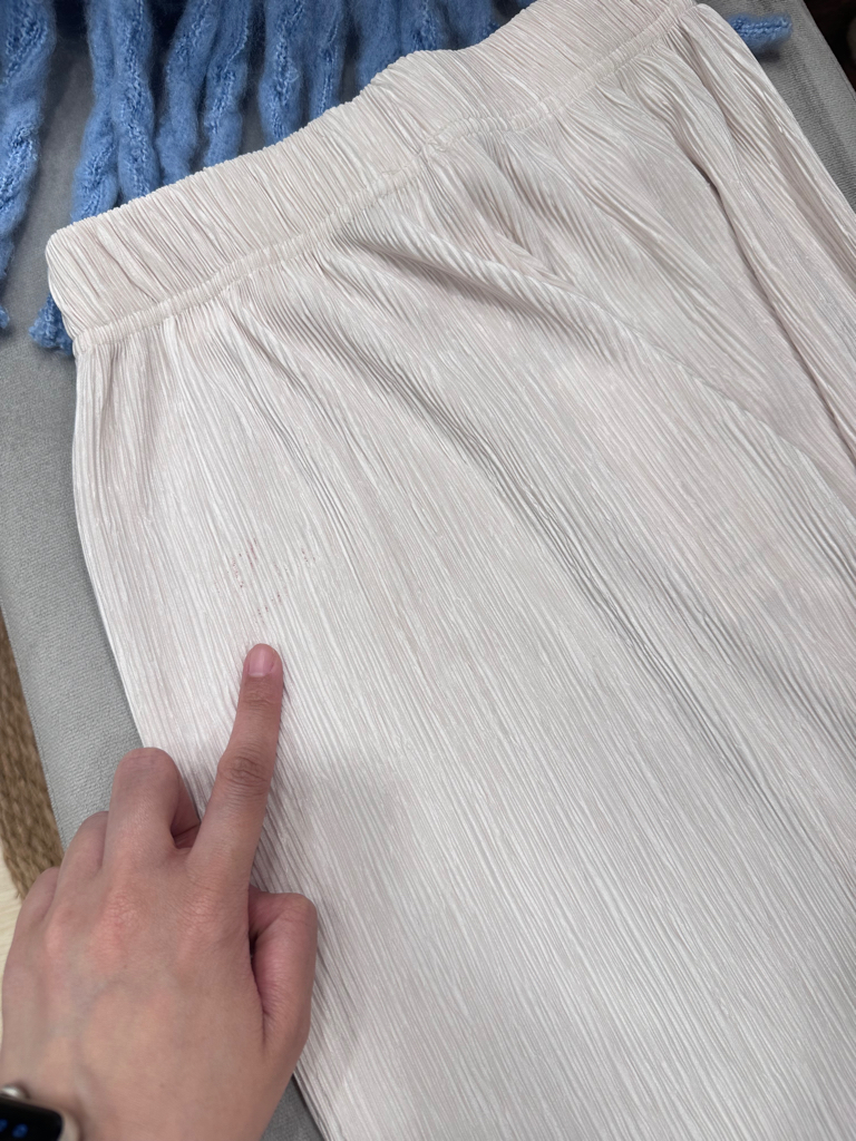 落地直紋長褲 SE0012 (B品：褲頭有小污跡)