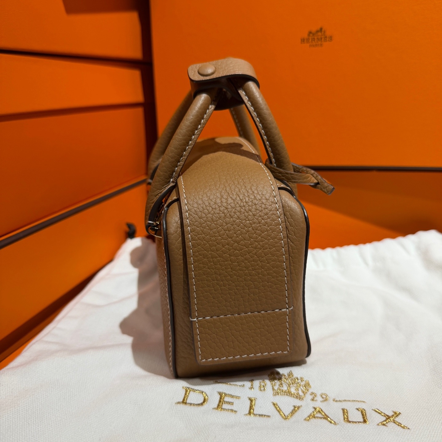 Pre owned Delvaux Cool Box mini 