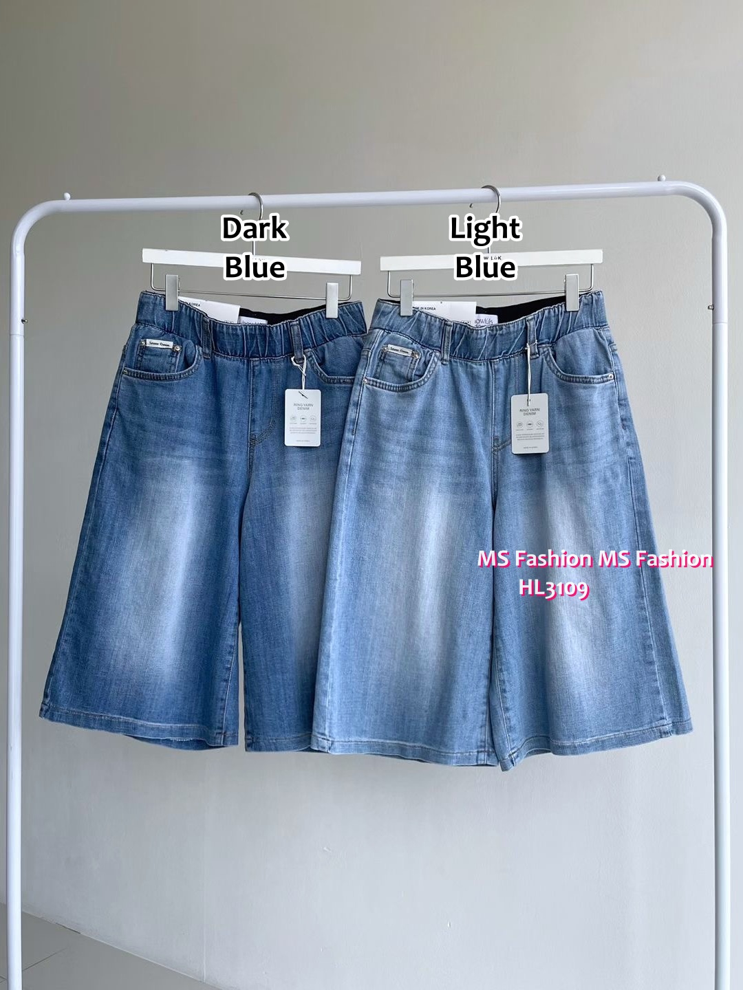 HL3109 韓國👖Howluk全橡筋腰短牛