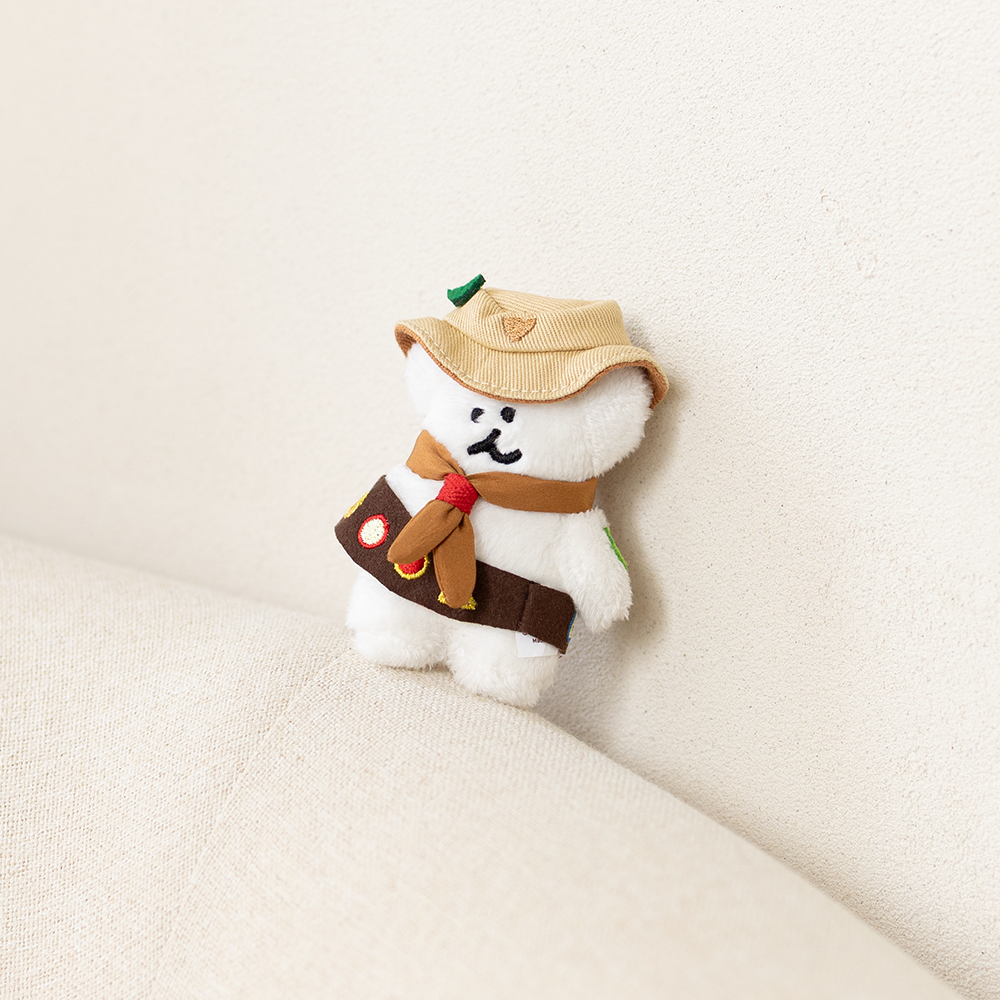 [Dinotaeng] QUOKCAMP Flatfur Keyring (6種)