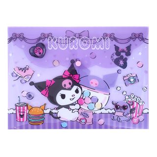 Kuromi-A4-PP-Data-Bag-文件袋| Manis E-shop