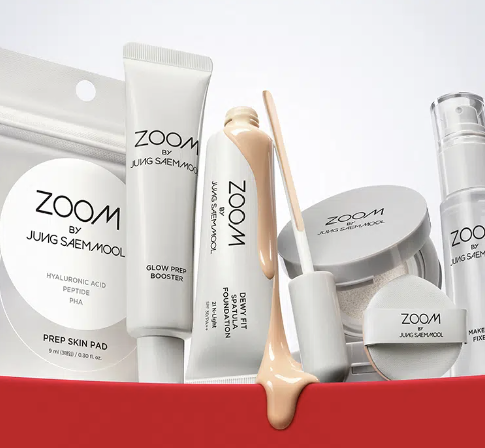 話題之作｜韓國 大創 X 鄭瑄茉 ZOOM by JUNGSAEMMOOL 系列 無瑕刮刀粉底液  水光 / 霧面