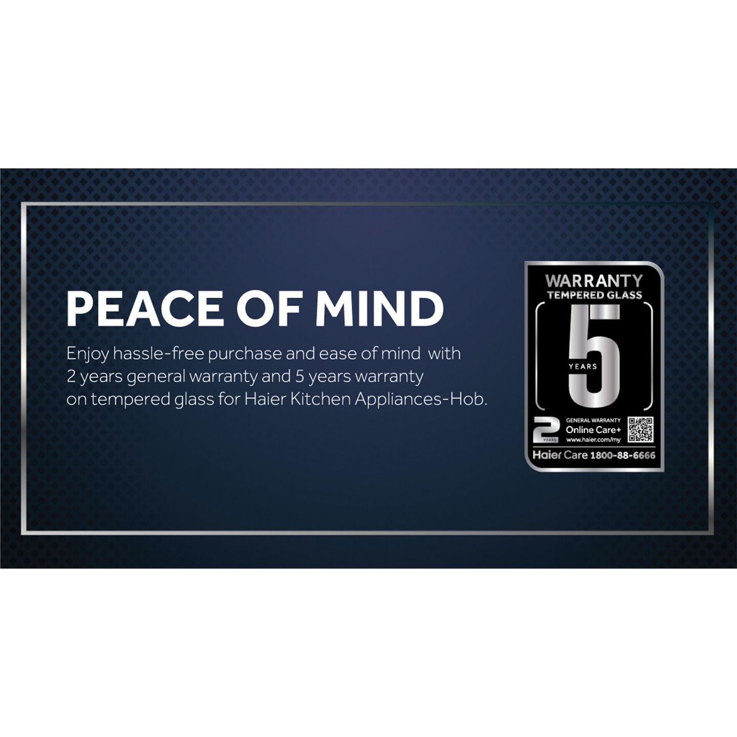 Haier 2-Zone Built-in Ceramic Hob (HC-QM72DB1)