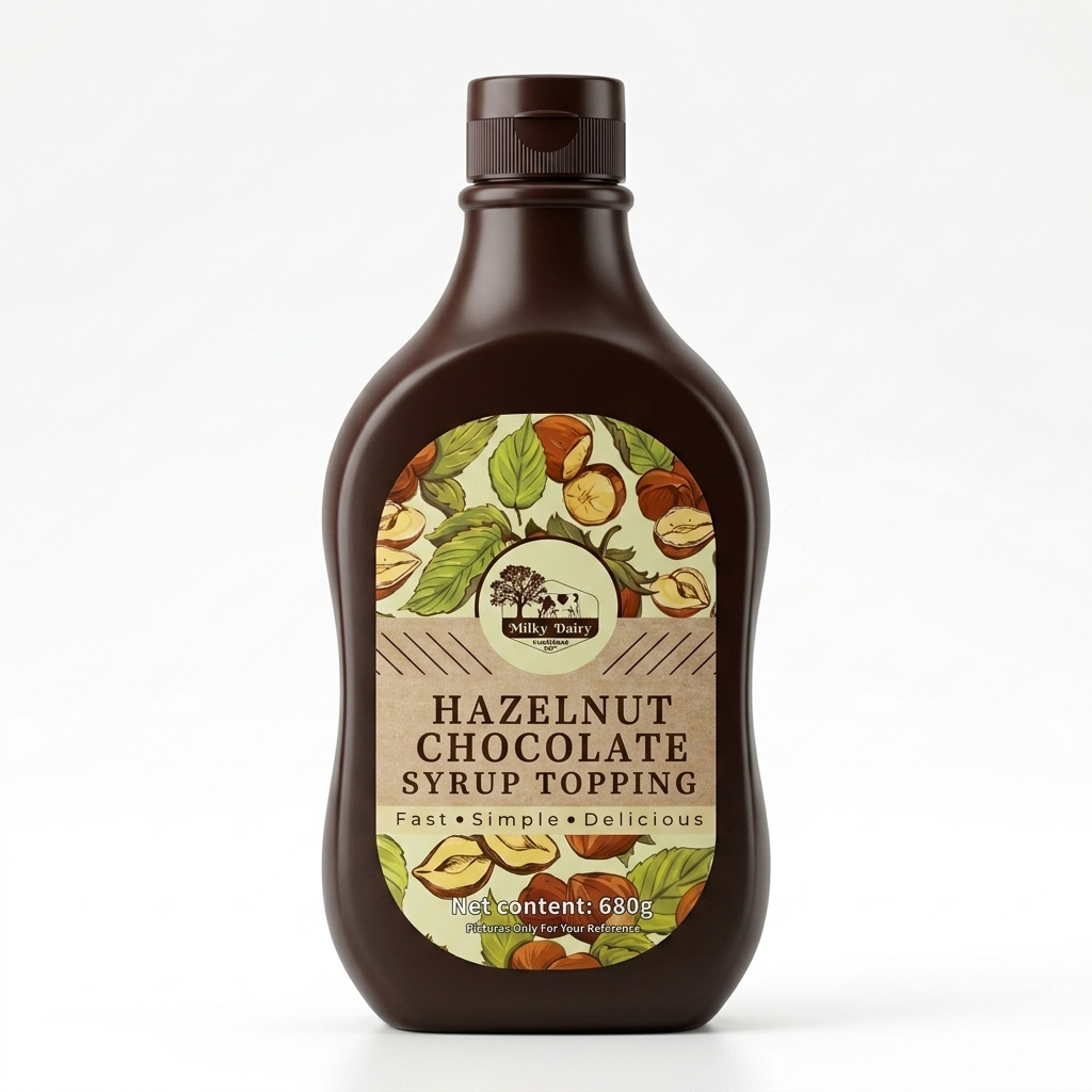 Hazelnut Chocolate Syrup Topping 680g