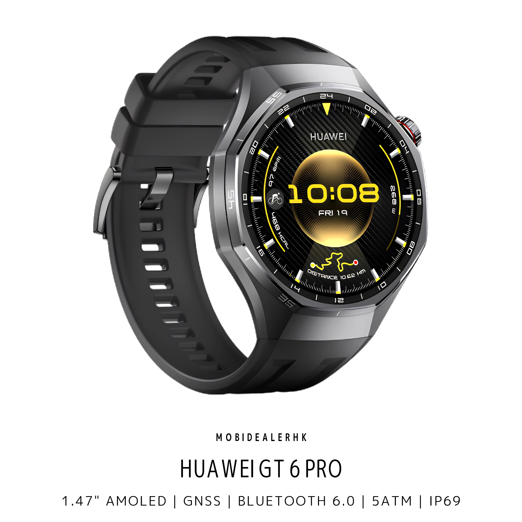 Huawei GT 6 Pro | 華為 GT 6 Pro | 智能手錶 | 1.47" | AMOLED | NFC | GPS | 5ATM | IP69