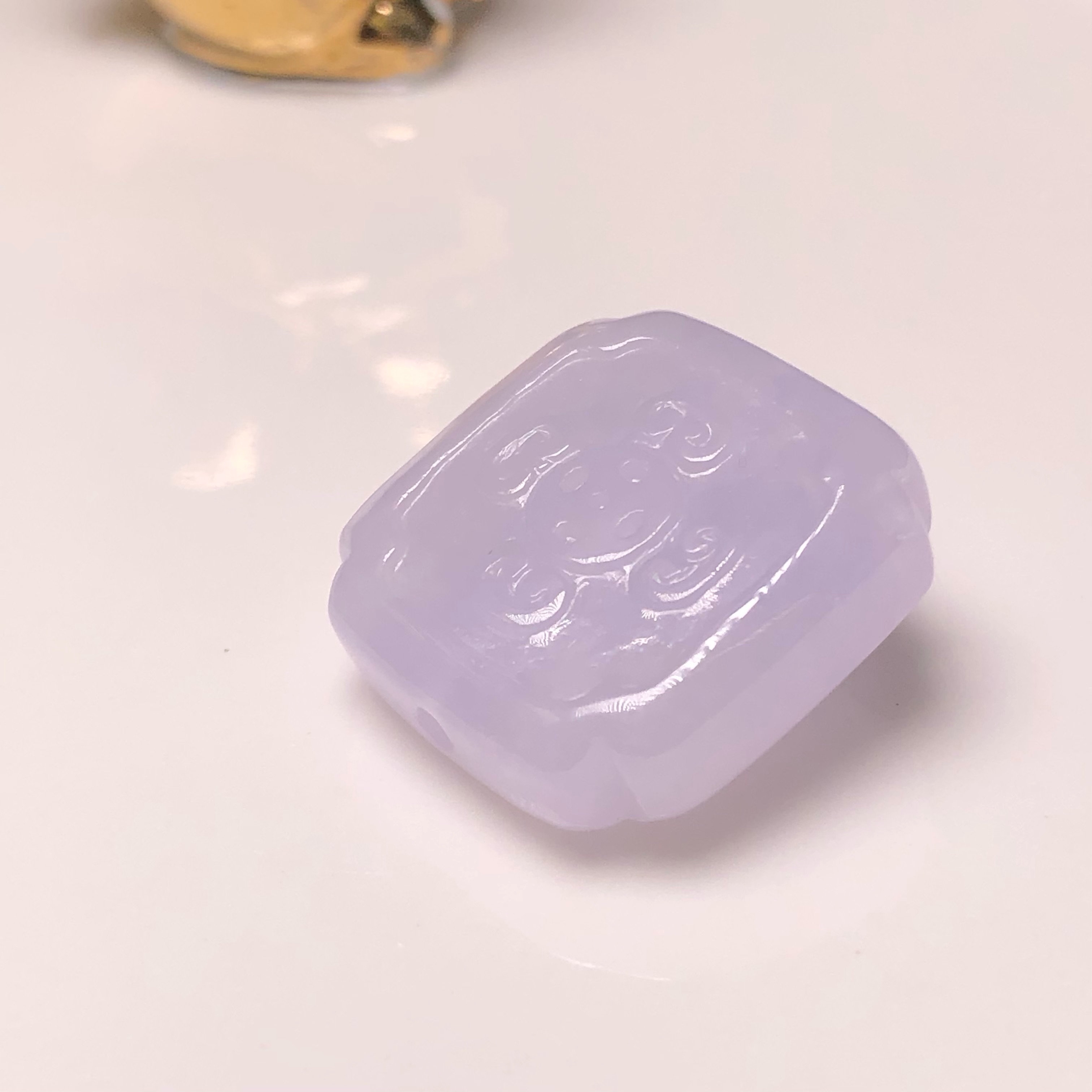 YK00655 糯紫仿古花牌