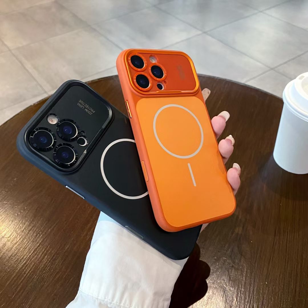 iPhone 16 Pro/ 16 Pro Max 原机精孔MagSafe磁吸壳 | 镜头全包防护 | 软边硬背 | 独立相机按键