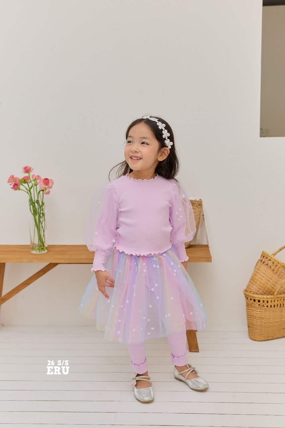 泡泡袖 Top / Skirt Legging