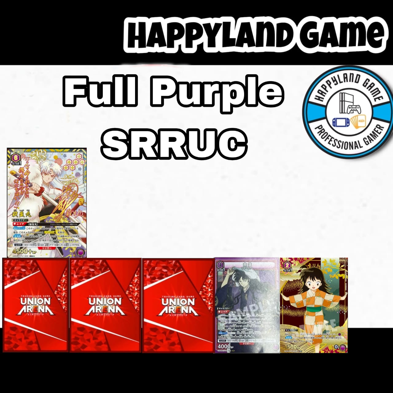 Union Arena TCG Inuyasha (UA50BT) - Purple Playset