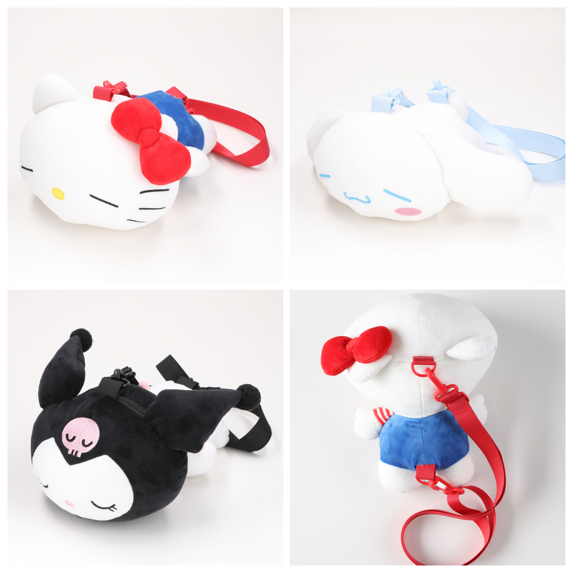 日本預訂📍日本Sanrio x Right On得意訓覺樣系列 - 公仔斜咩袋