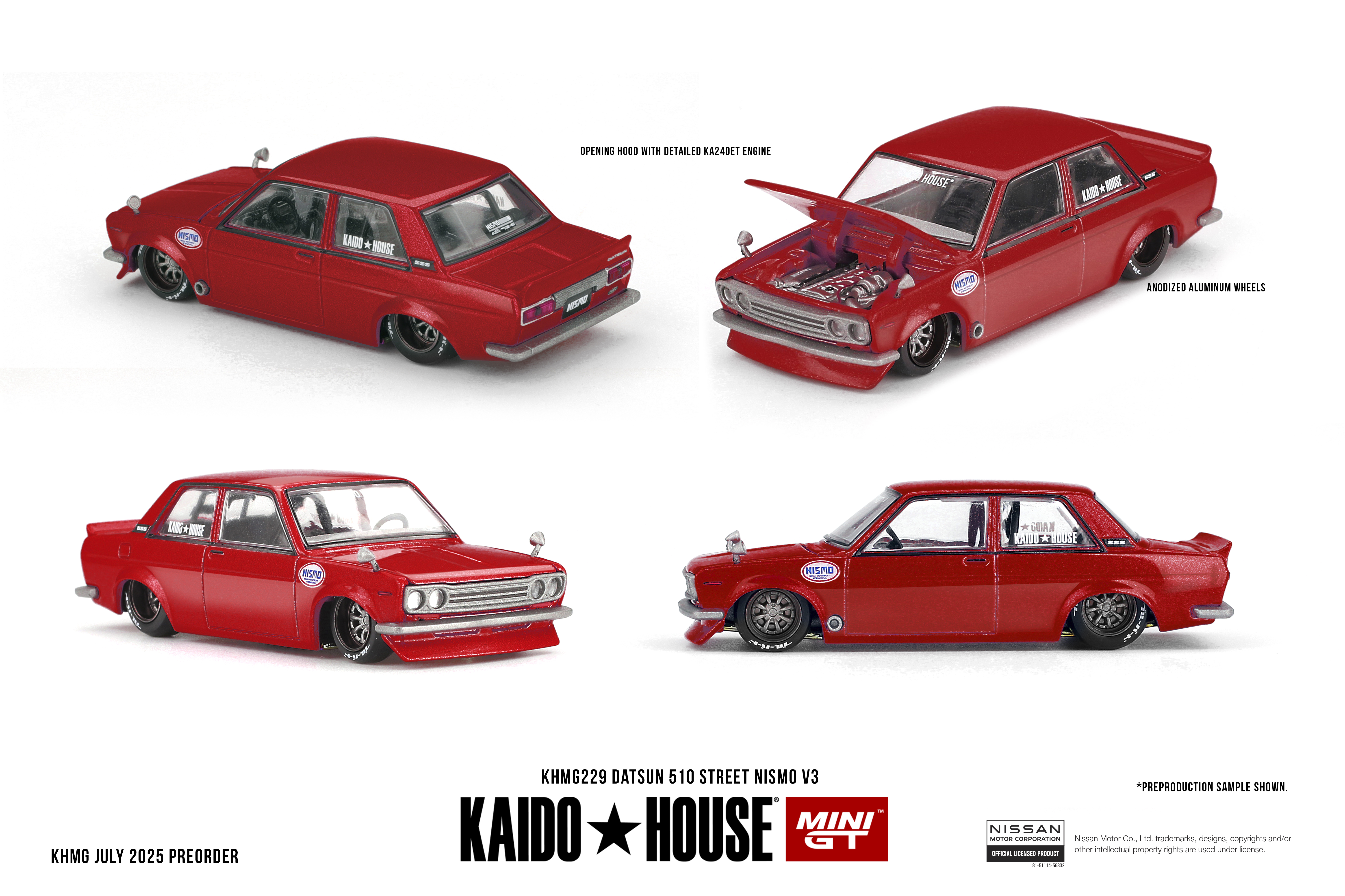 Kaido House 1/64 Datsun 510 Street Nismo V3 - KHMG229