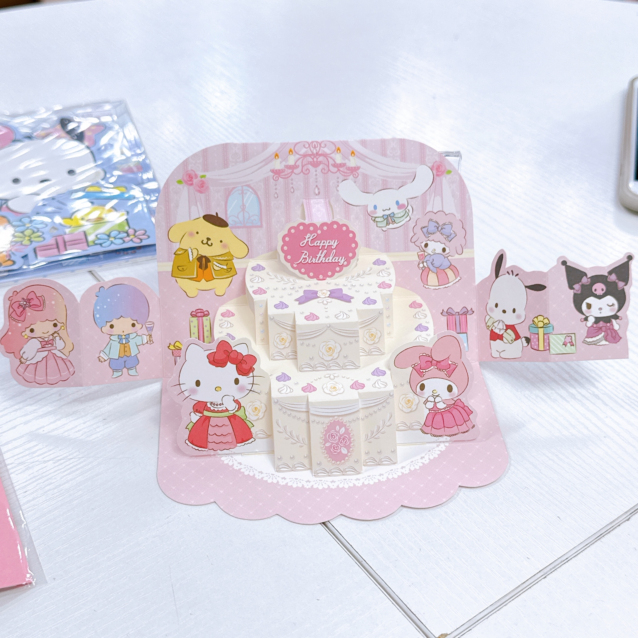 日本直送Sanrio 生日賀卡