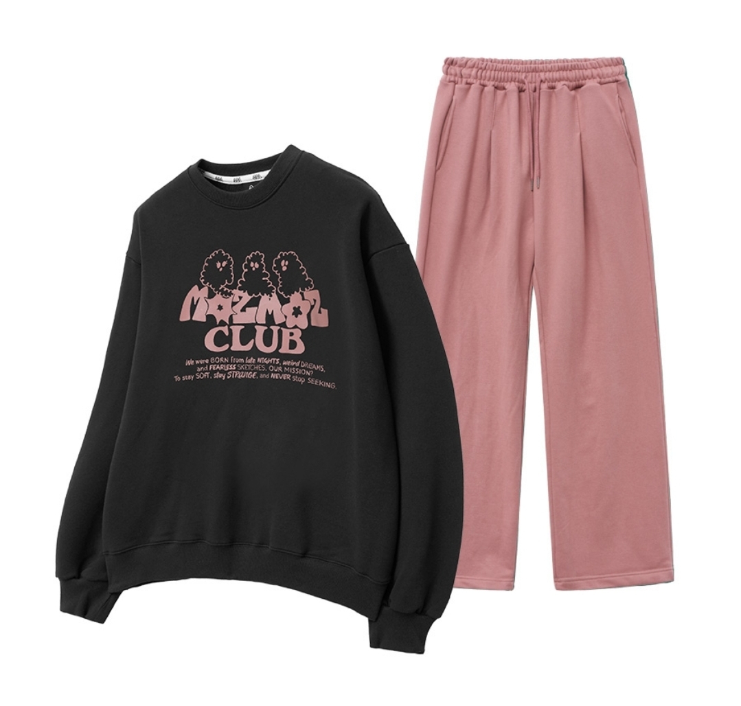 MOZMOZ French Terry套裝