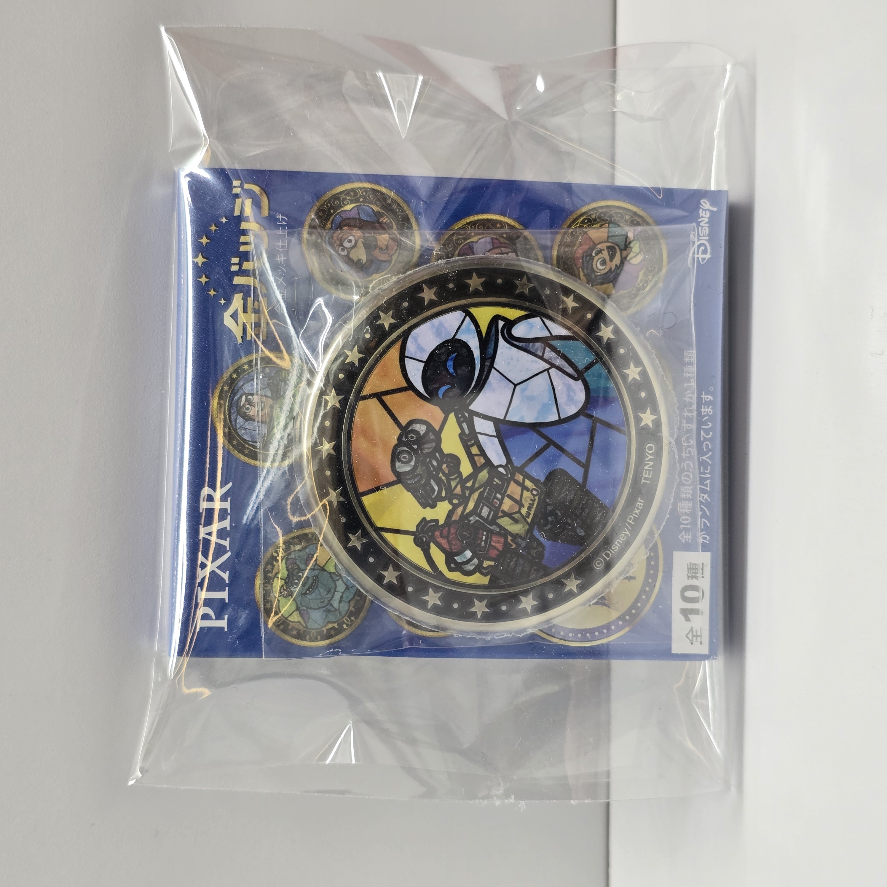 現貨 Wall-E 燙金扣章