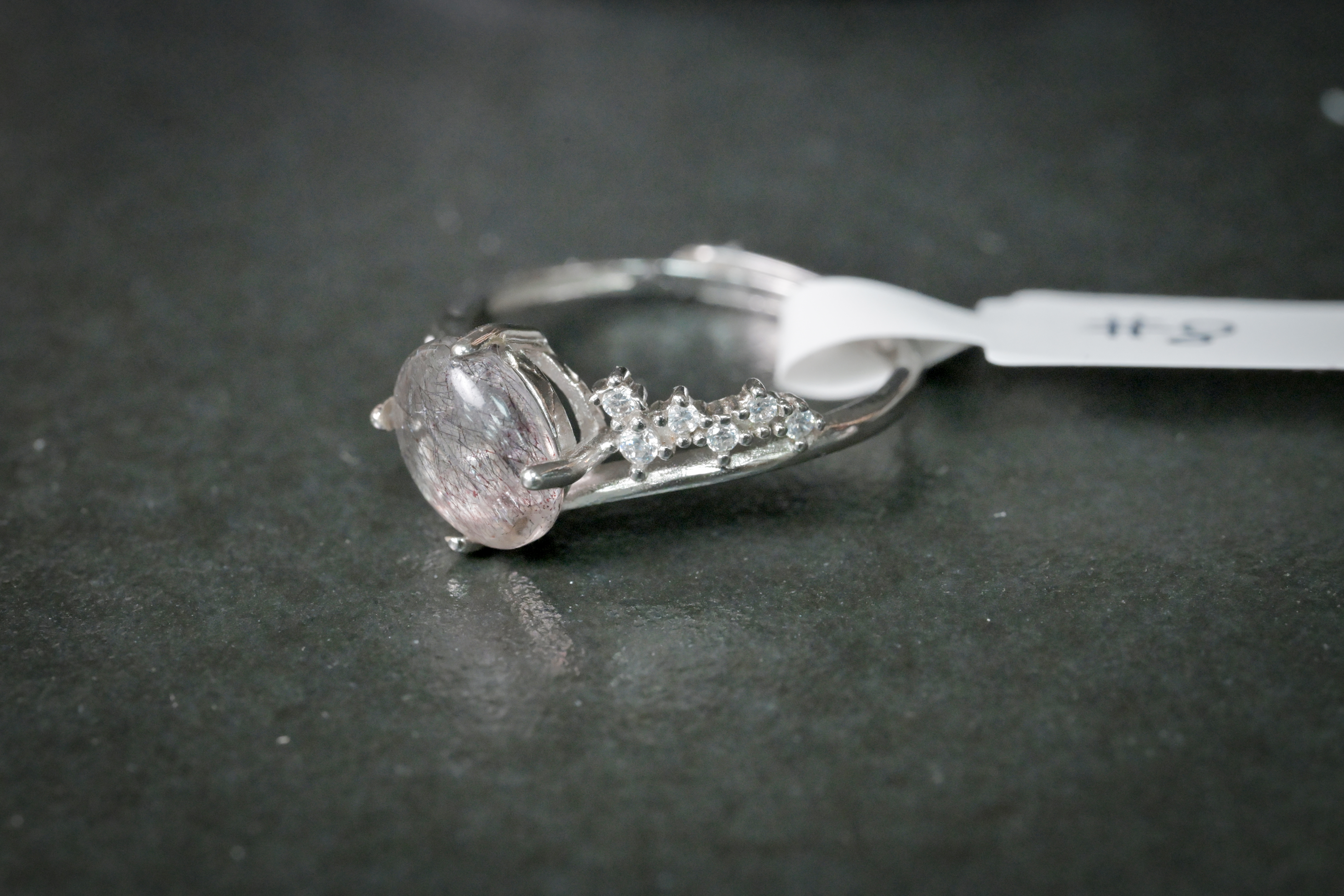 超七水晶純銀戒指 #008｜日信水晶 身心工房｜Super Seven Crystal Sterling Silver Ring #008