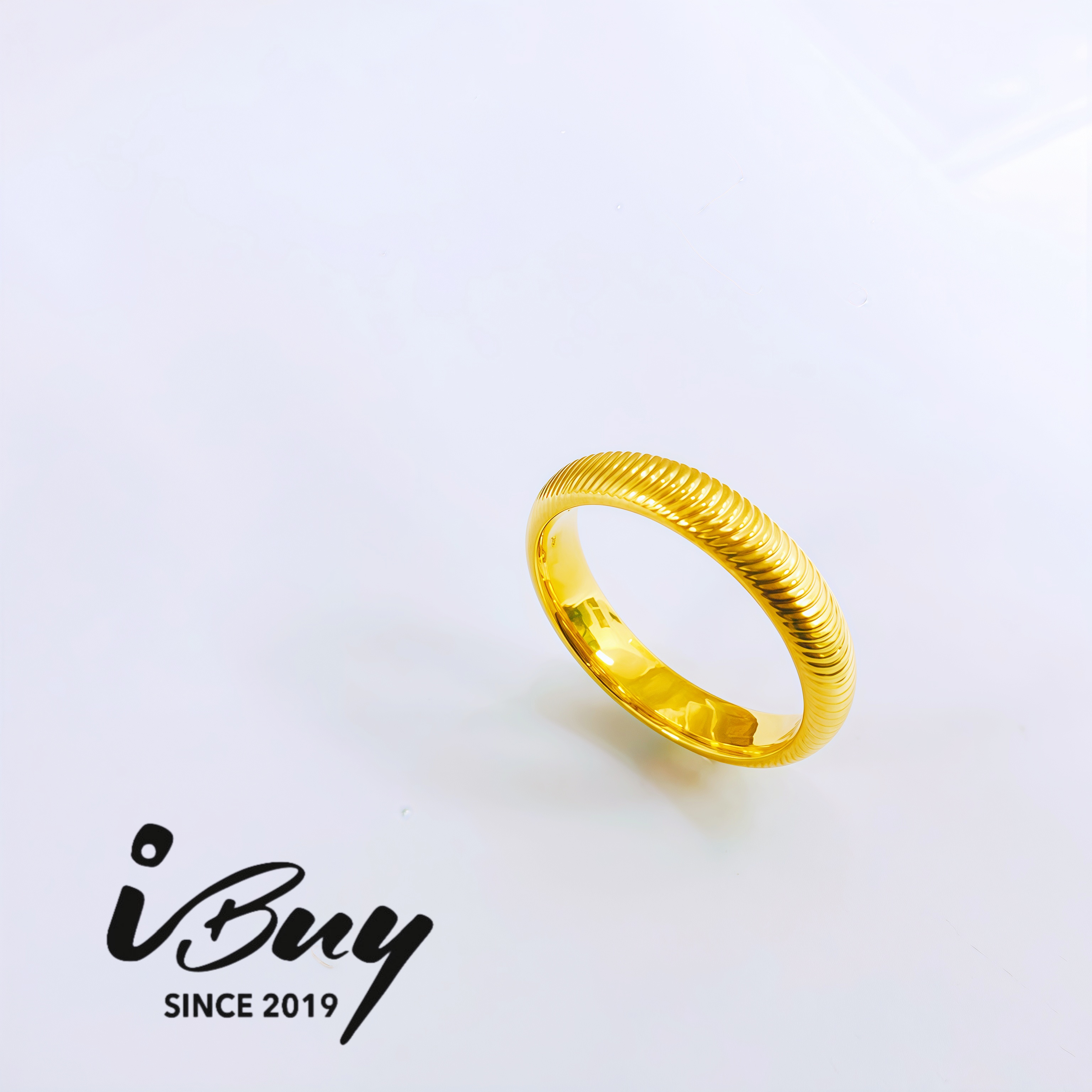 916 HARD GOLD CAT EYE RING 916 硬金 猫眼戒指