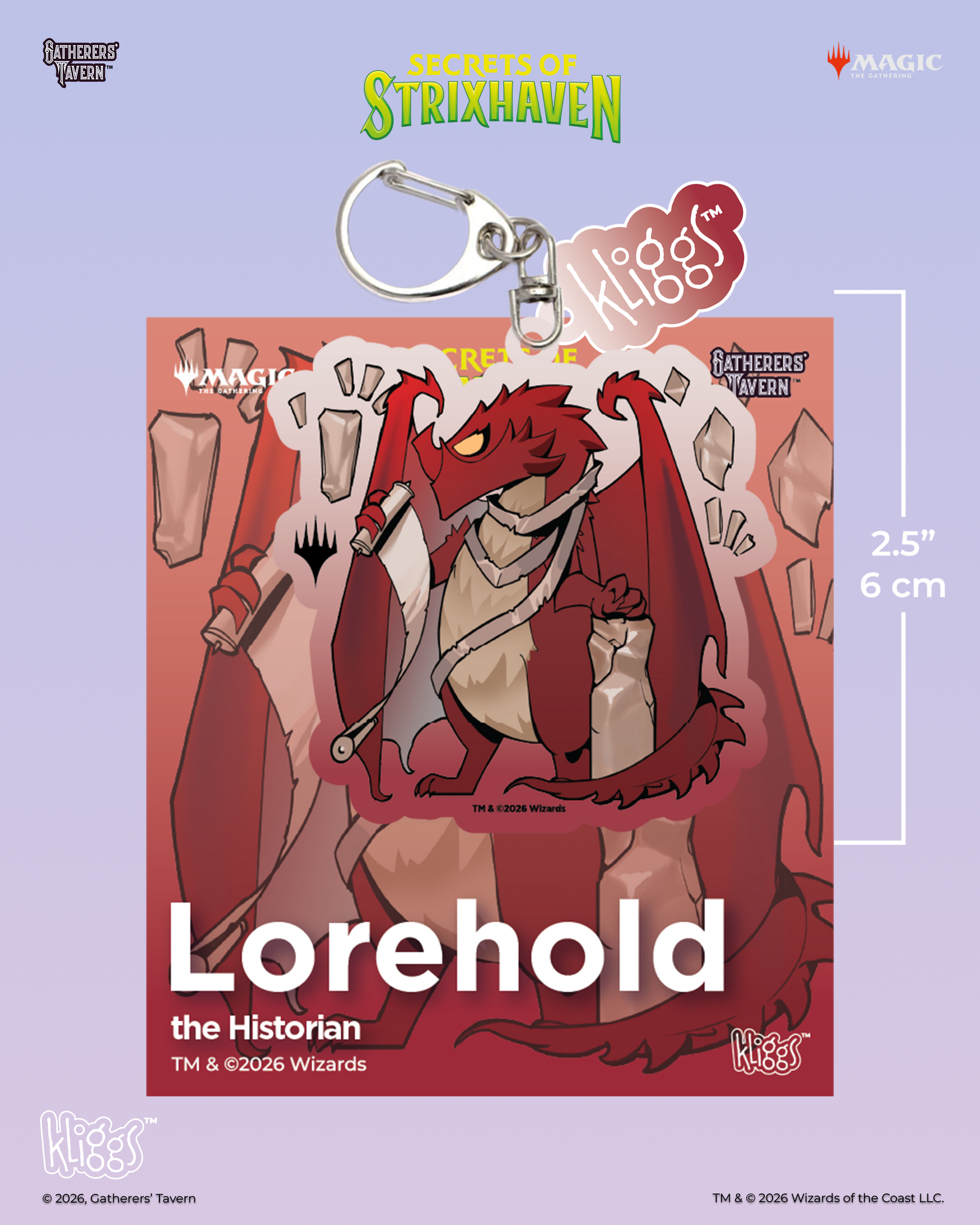 Secrets of Strixhaven Kliggs Keychains (10種)