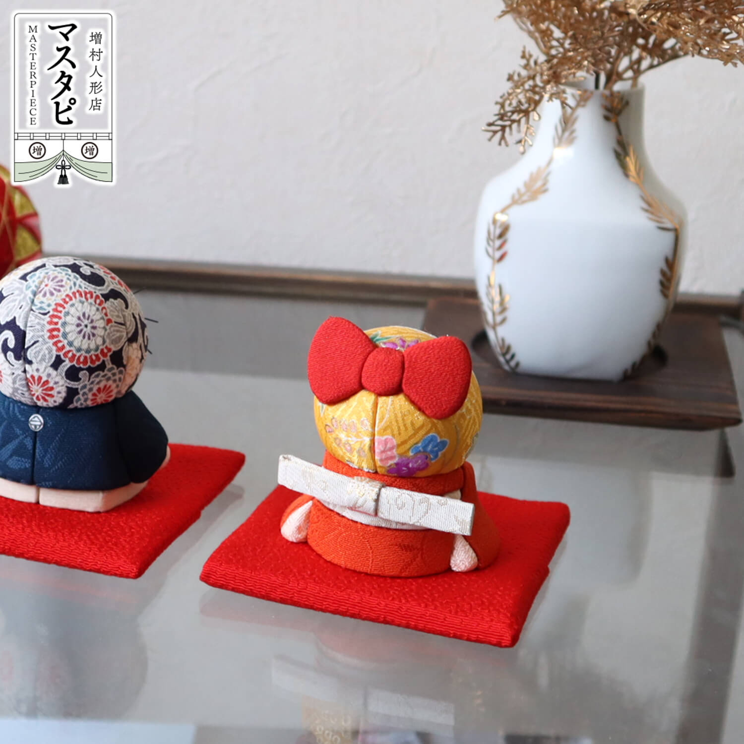 [訂購] 多啦A夢木偶公仔擺設(江戶木目込人形)