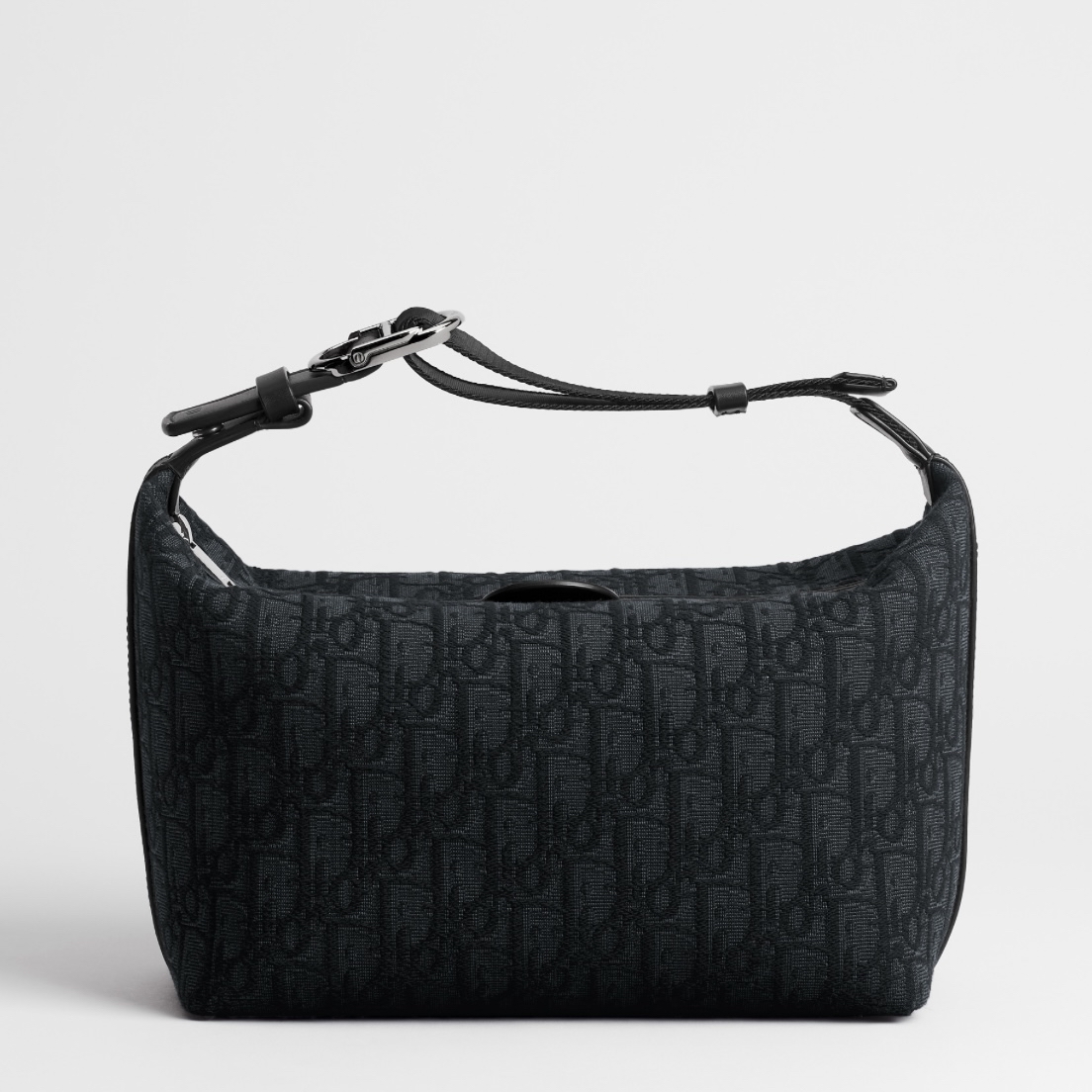 Dior Jett 小袋 黑色 Dior Oblique 緹花
