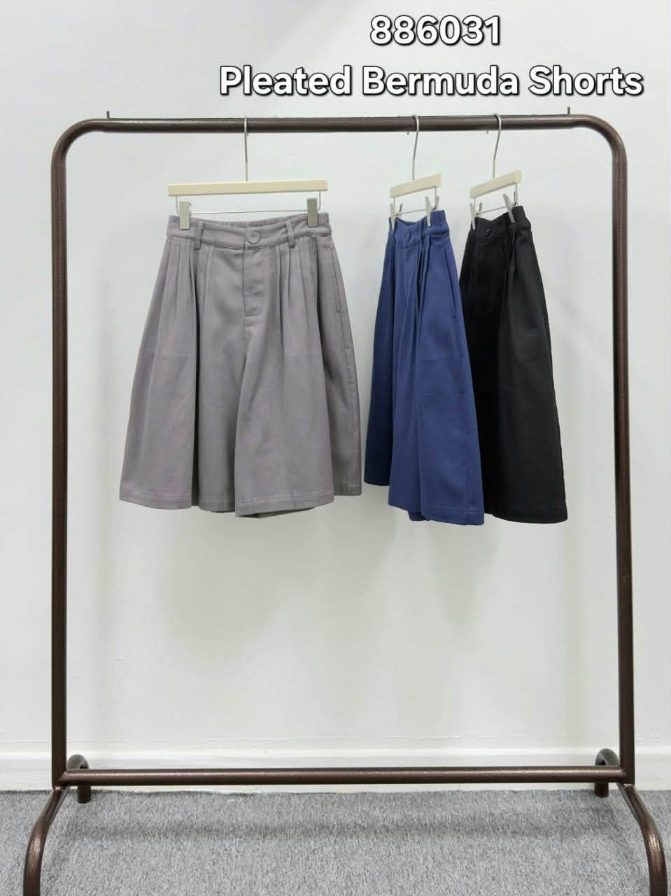 VIL-SP886031 A-LINE BERMUDA SHORT