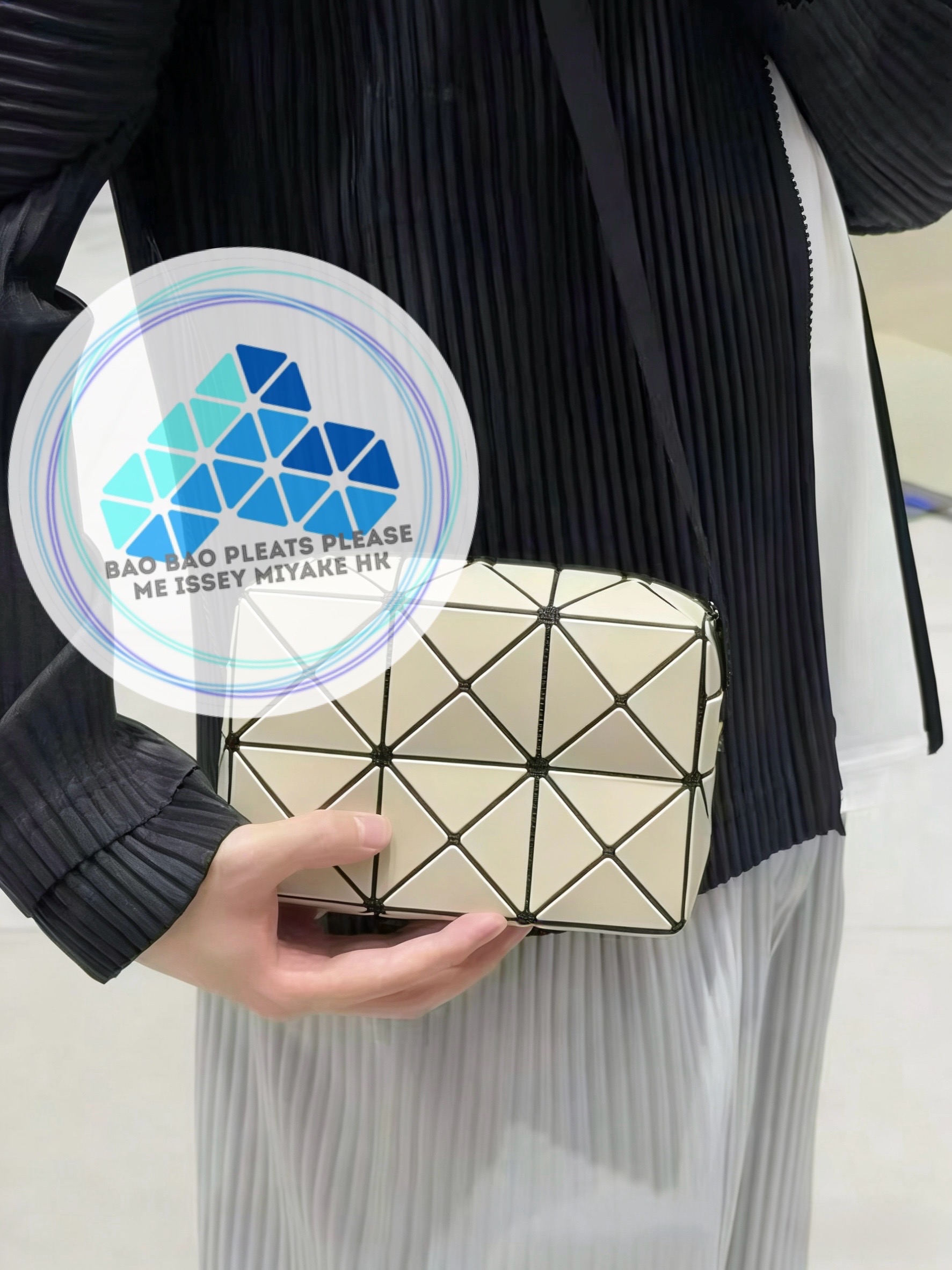  BAO BAO 啞皮迷你立體方箱型斜孭袋cuboid Crossbody bag