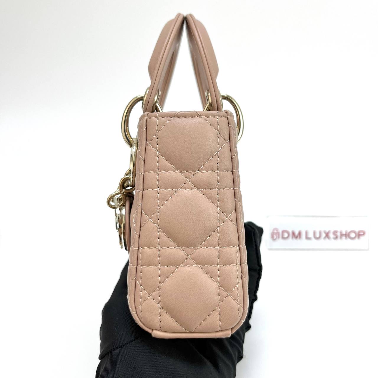 Dior Micro Ladydior Pink GHW
