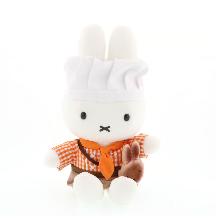 Miffy Kitchen限定 烤麵包師毛絨公仔