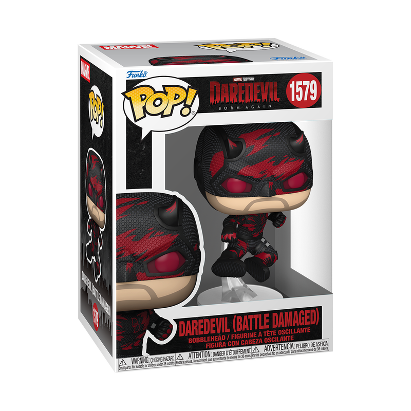📦訂購 美國代購 Funko POP! Marvel Daredevil (Battle Damaged) (Born Again) Figure 夜魔俠 模型