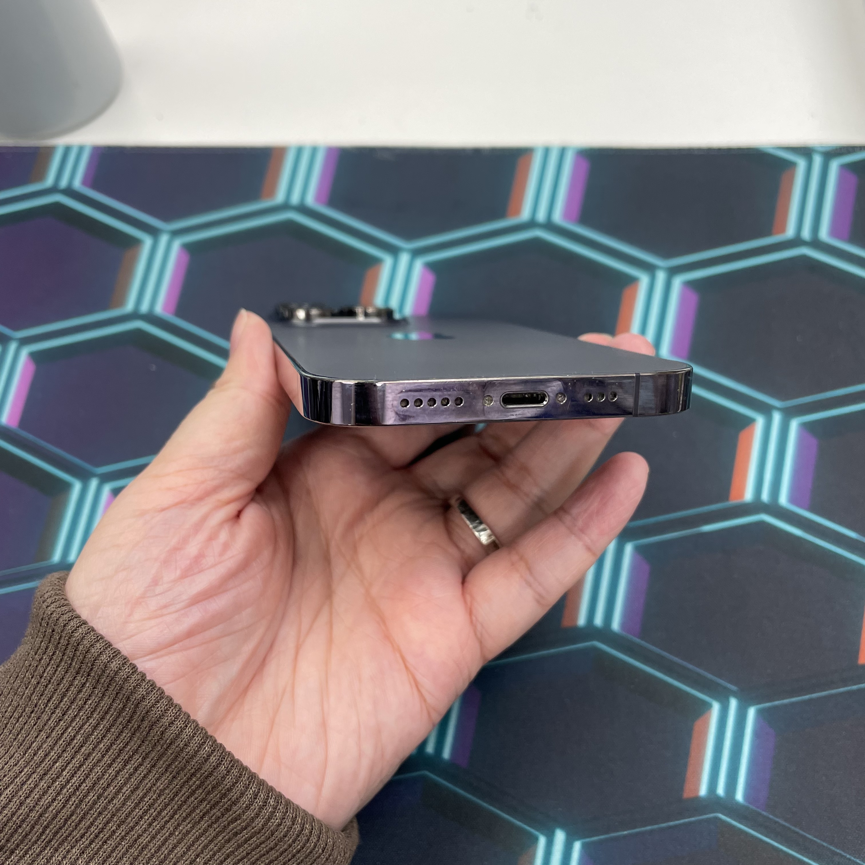 *6028 14 pro 勁靚機 256GB 電80 紫色 purple