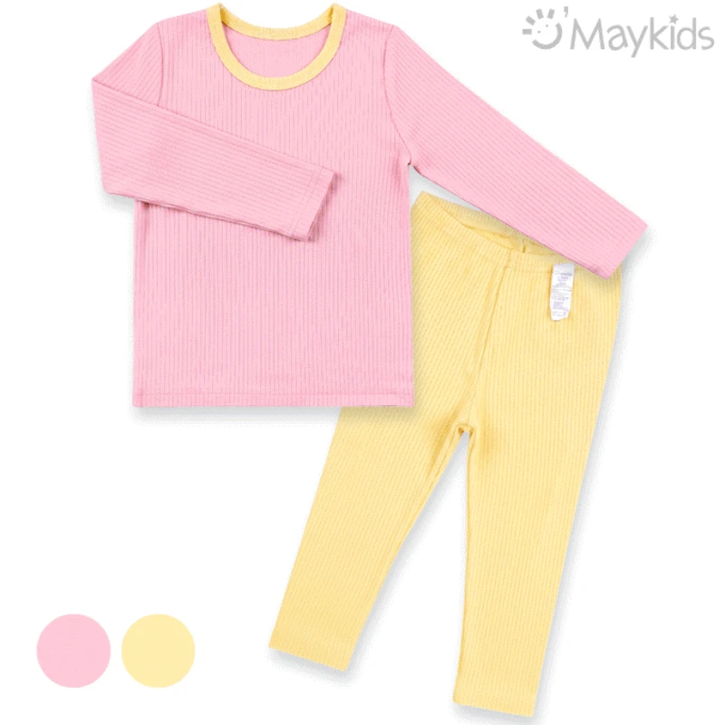 Maykids 粉彩色上下套裝（5色）