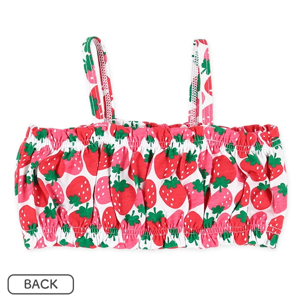 🇯🇵預訂 日本直送🇯🇵吊帶草莓印花分體泳衣