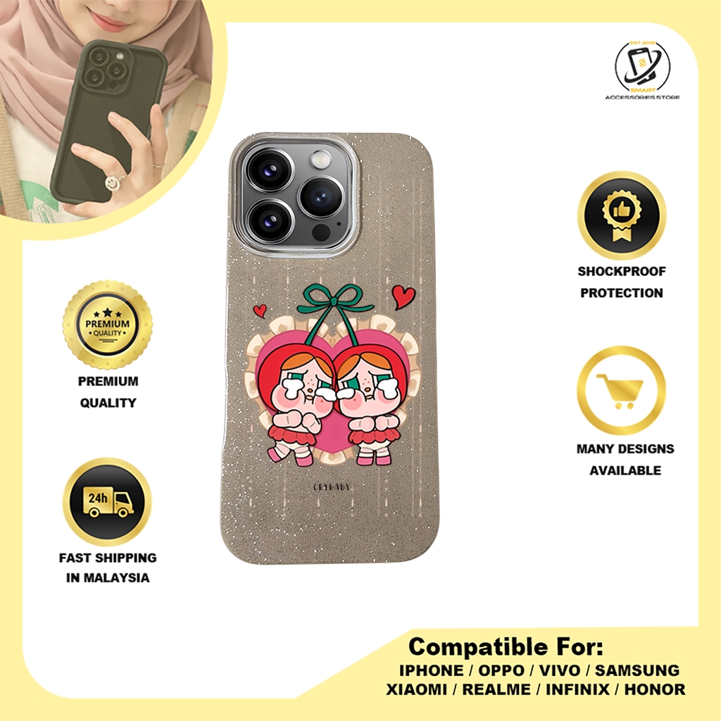 BLING CASE PHONE FOR IPHONE - DESIGN CRYBABY C