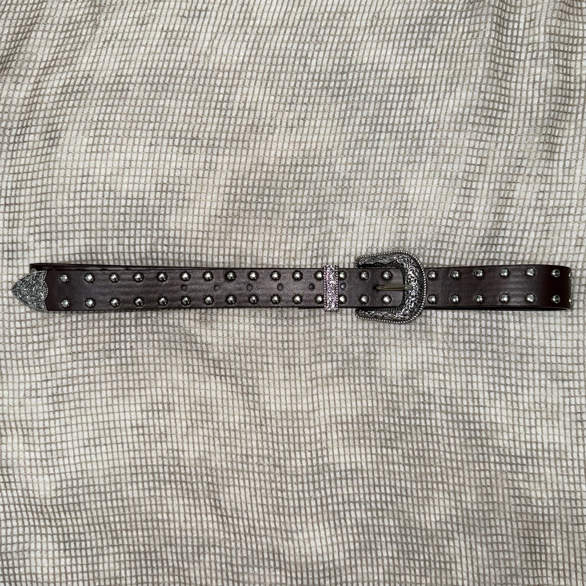 Dark Brown Vintage Belt