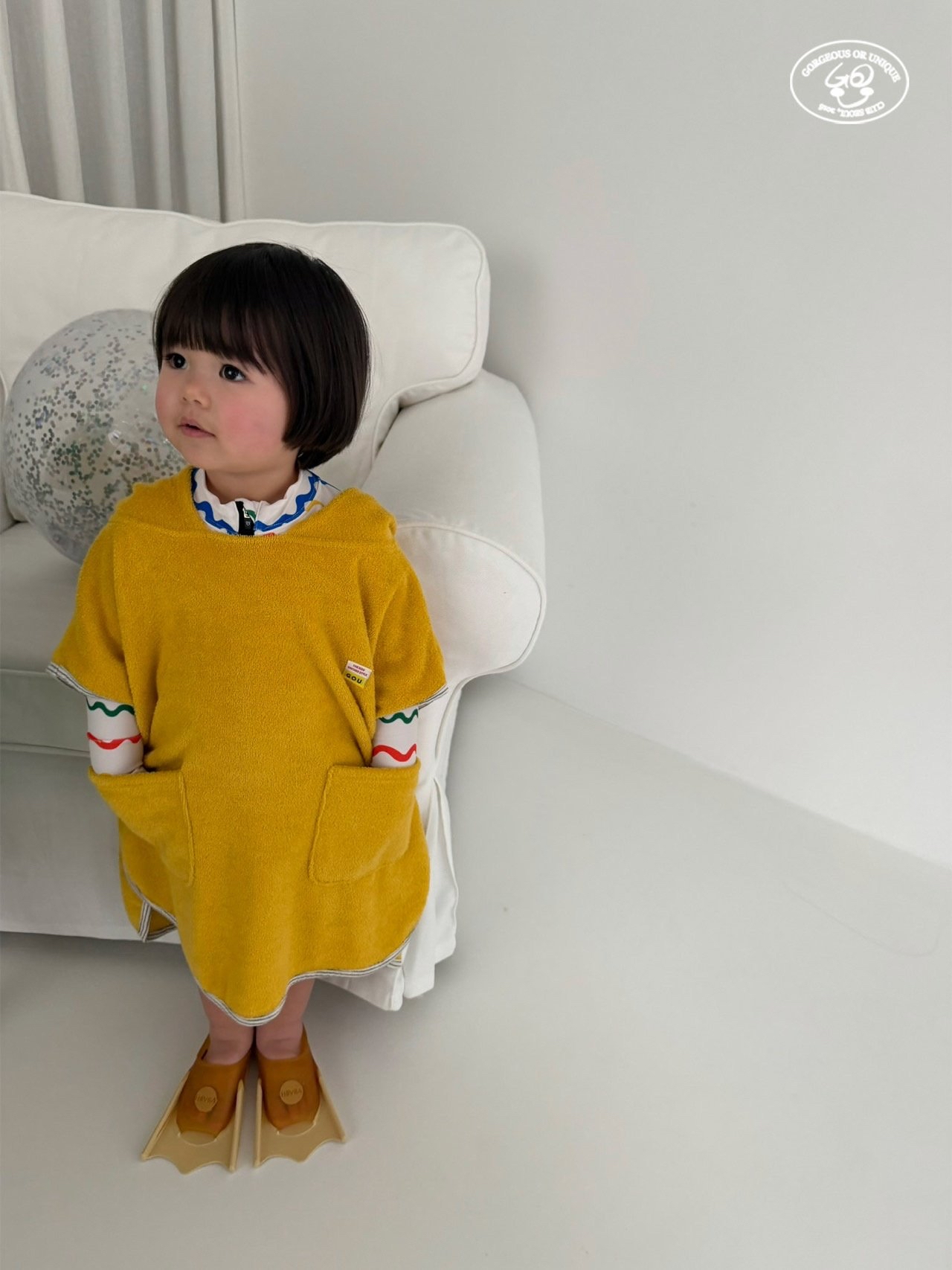 Gou | Hoodie Towel (Green L120-140)
