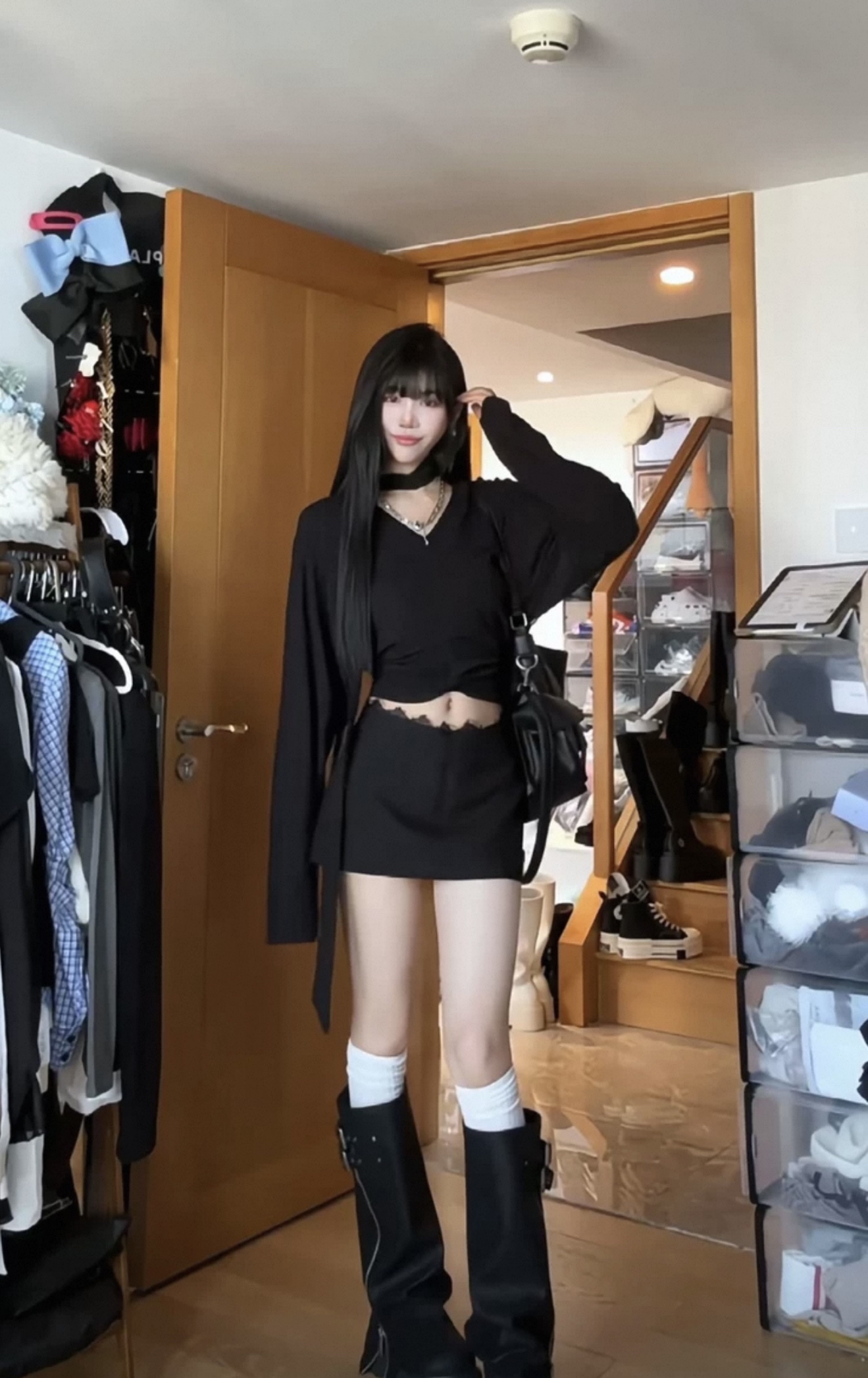 Q10009蕾丝花边短裙