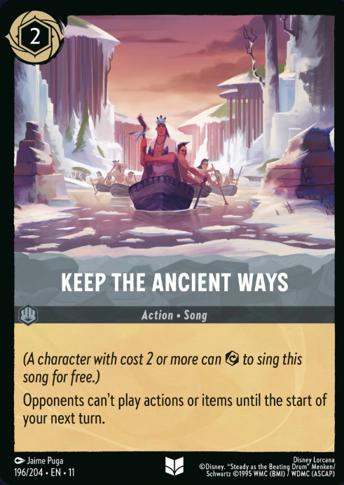 196/204 Keep the Ancient Ways UC
