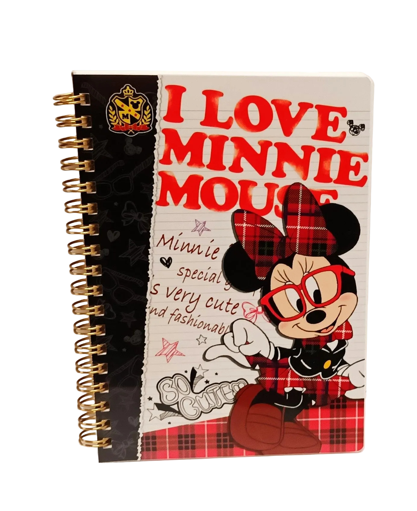 B6 線圈橫線筆記本 Minnie Mouse  (S2611449)