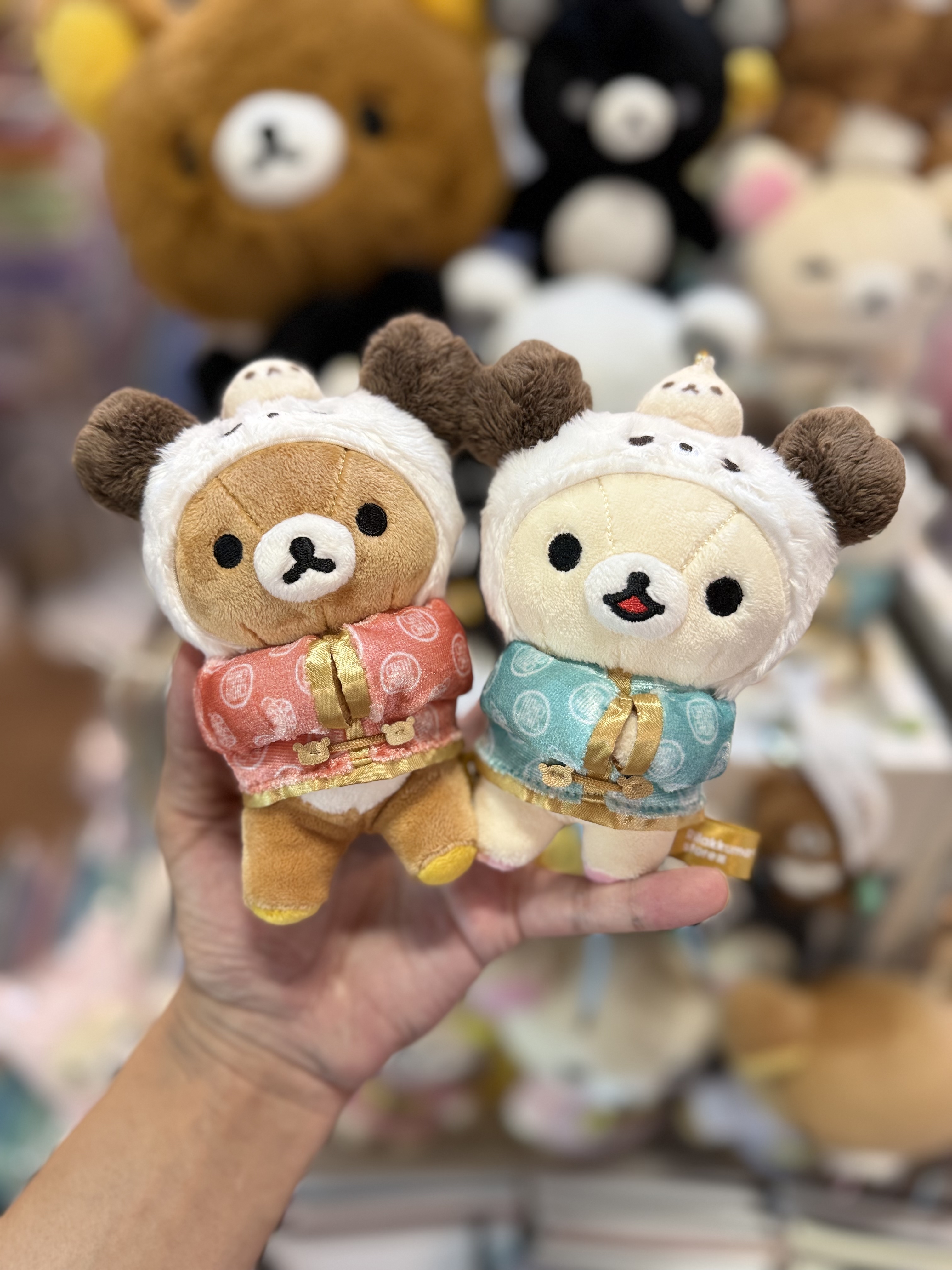 《現貨》全新日本Rilakkuma神戶/橫濱專店限定中華造型掛飾