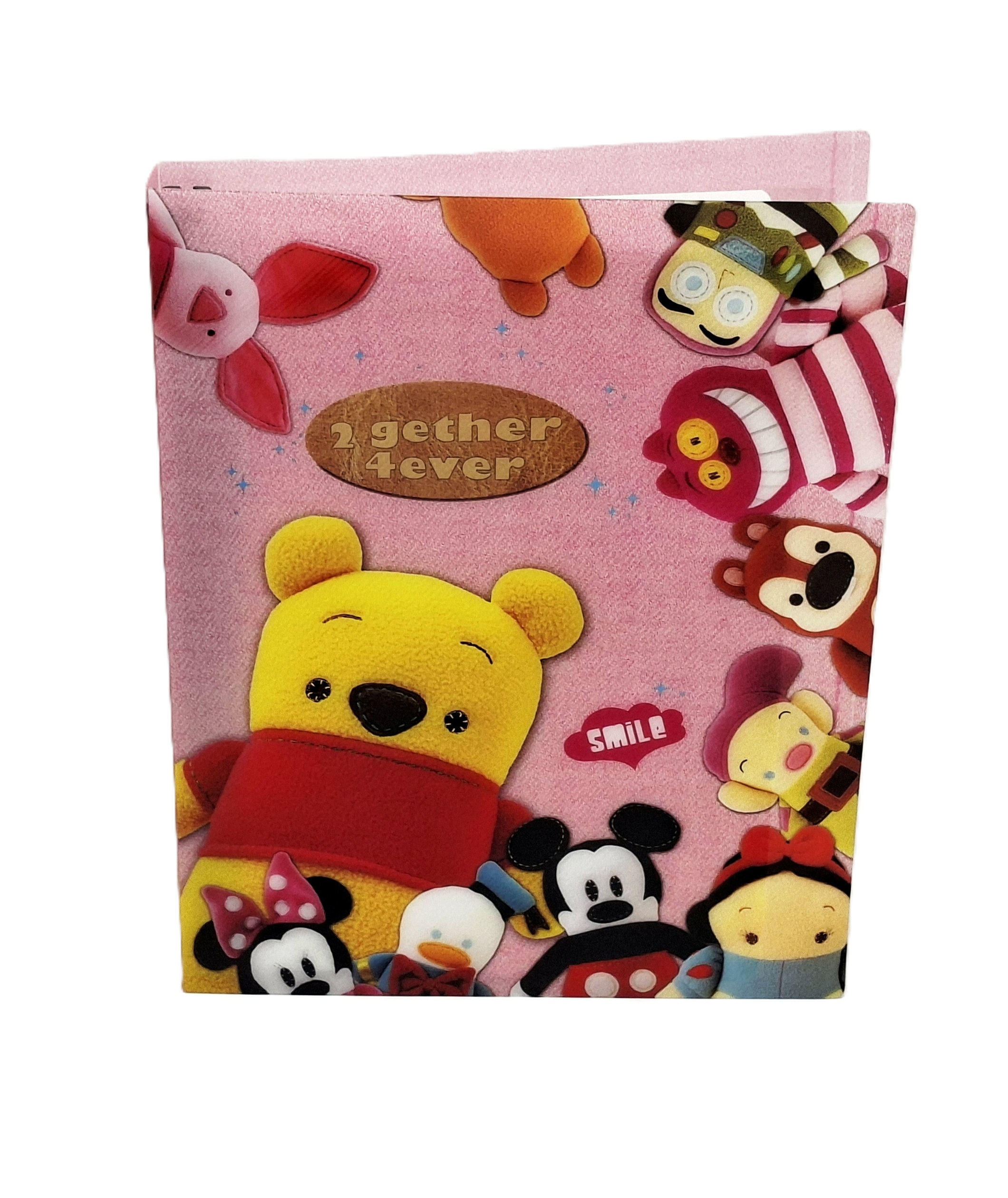 B5 26孔活頁筆記  Winnie the Pooh 維尼熊 (DPNB-262C)