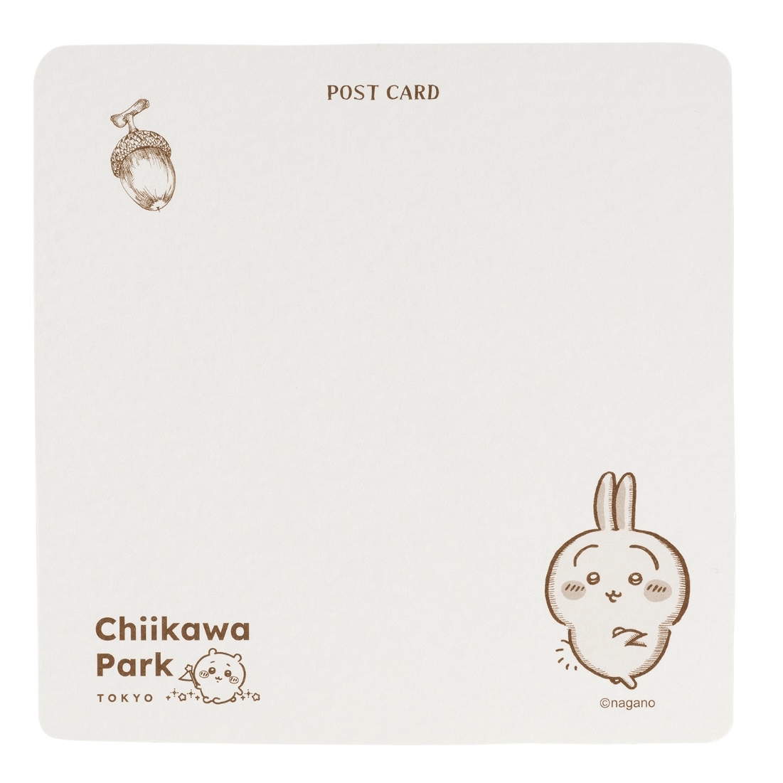 Chiikawa Park 限定 POST CARD｜預訂
