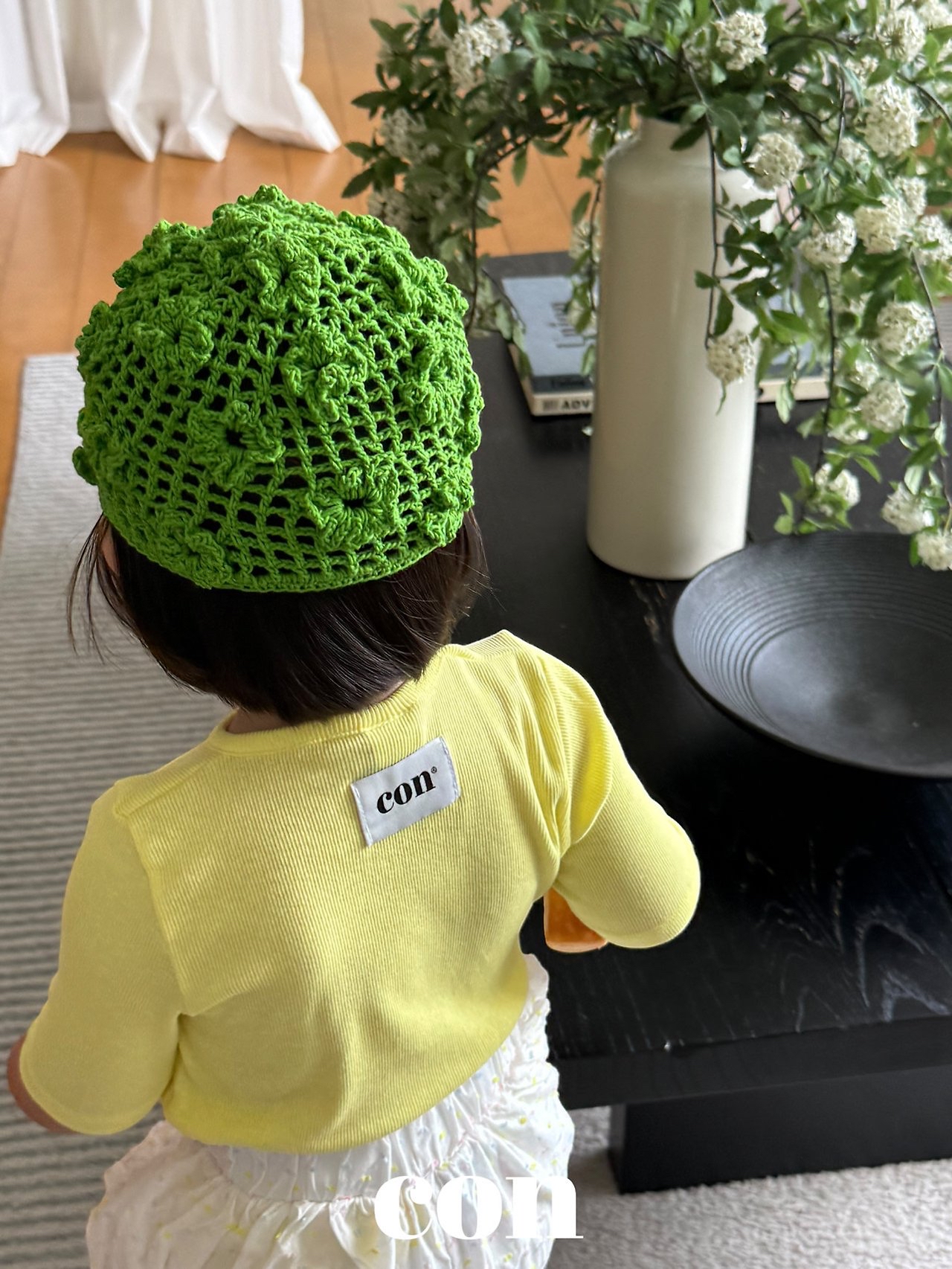 Con | Fluffy Flower Beanie(ACC)