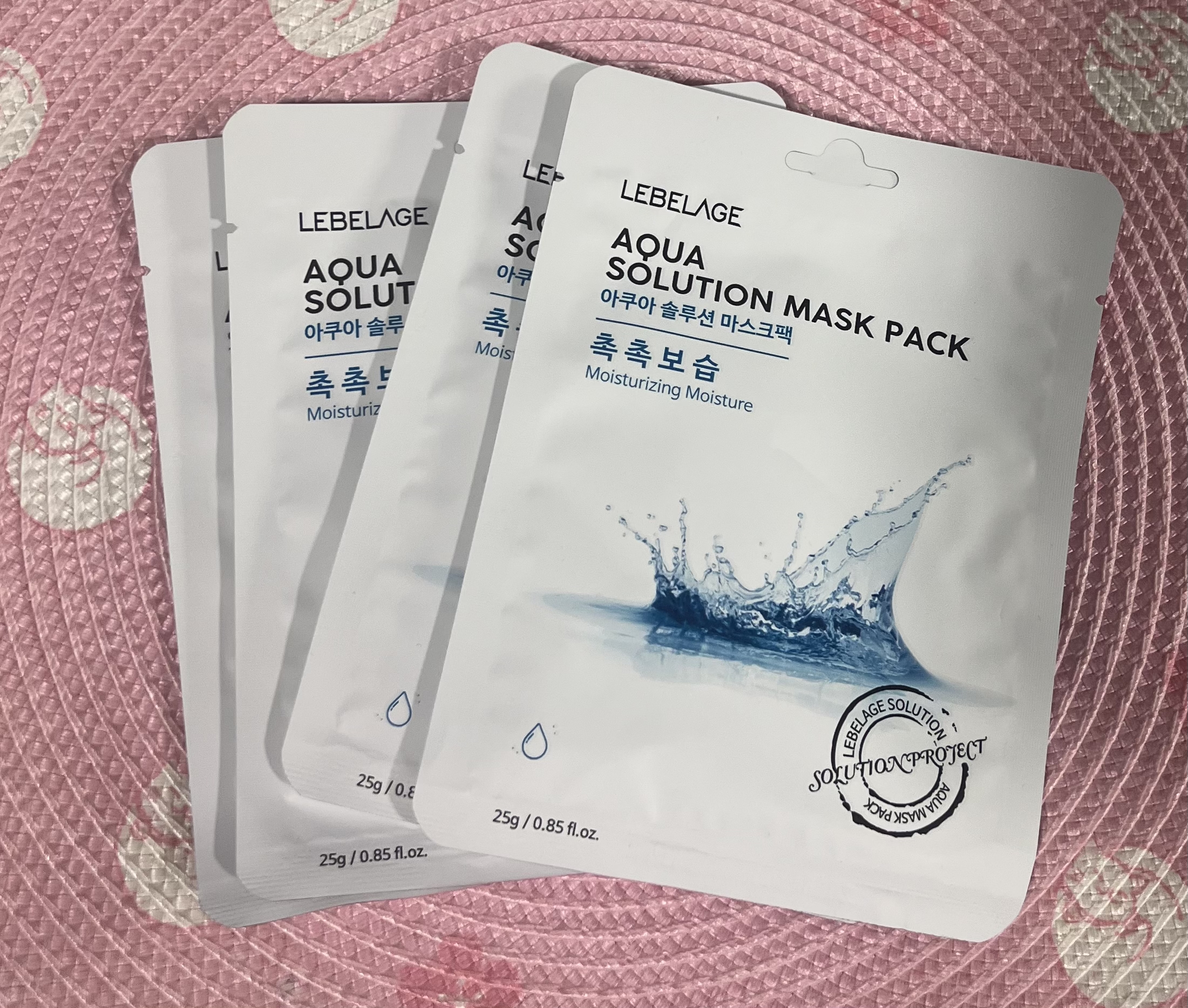 💟現貨💟🇰🇷韓國LEBELAGE Aqua Solution Mask Pack水活原液面膜
