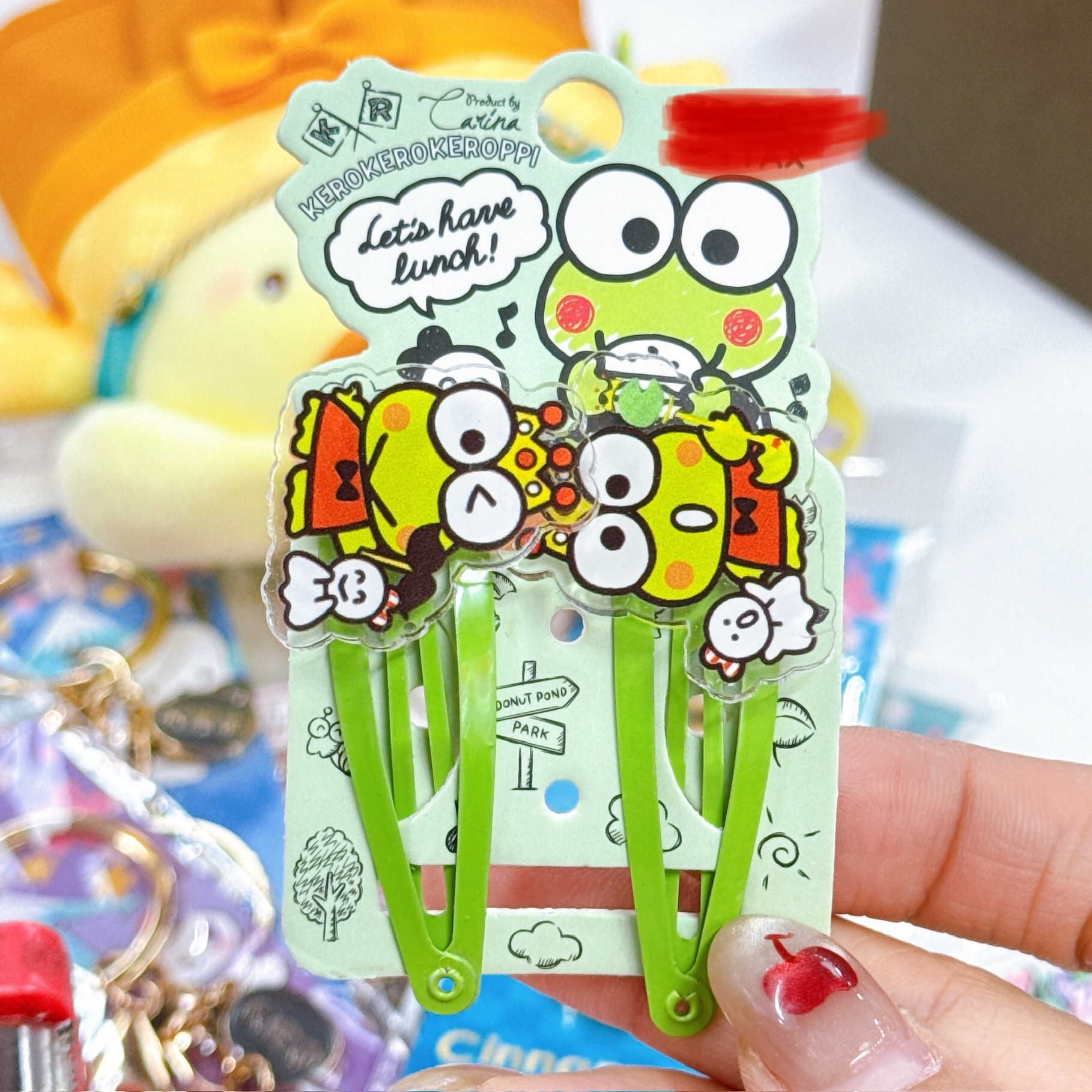 日本直送日本版sanrio髮夾