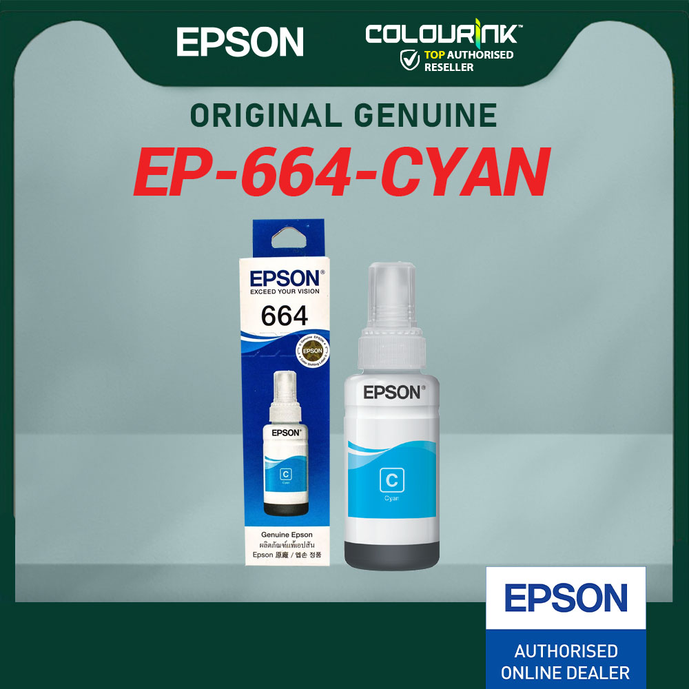 Epson T664 T6641 T6642 T6643 T6644 for L120 L200 L210 L220 L310 L360 L1300 Original Refill Ink Bottle 664
