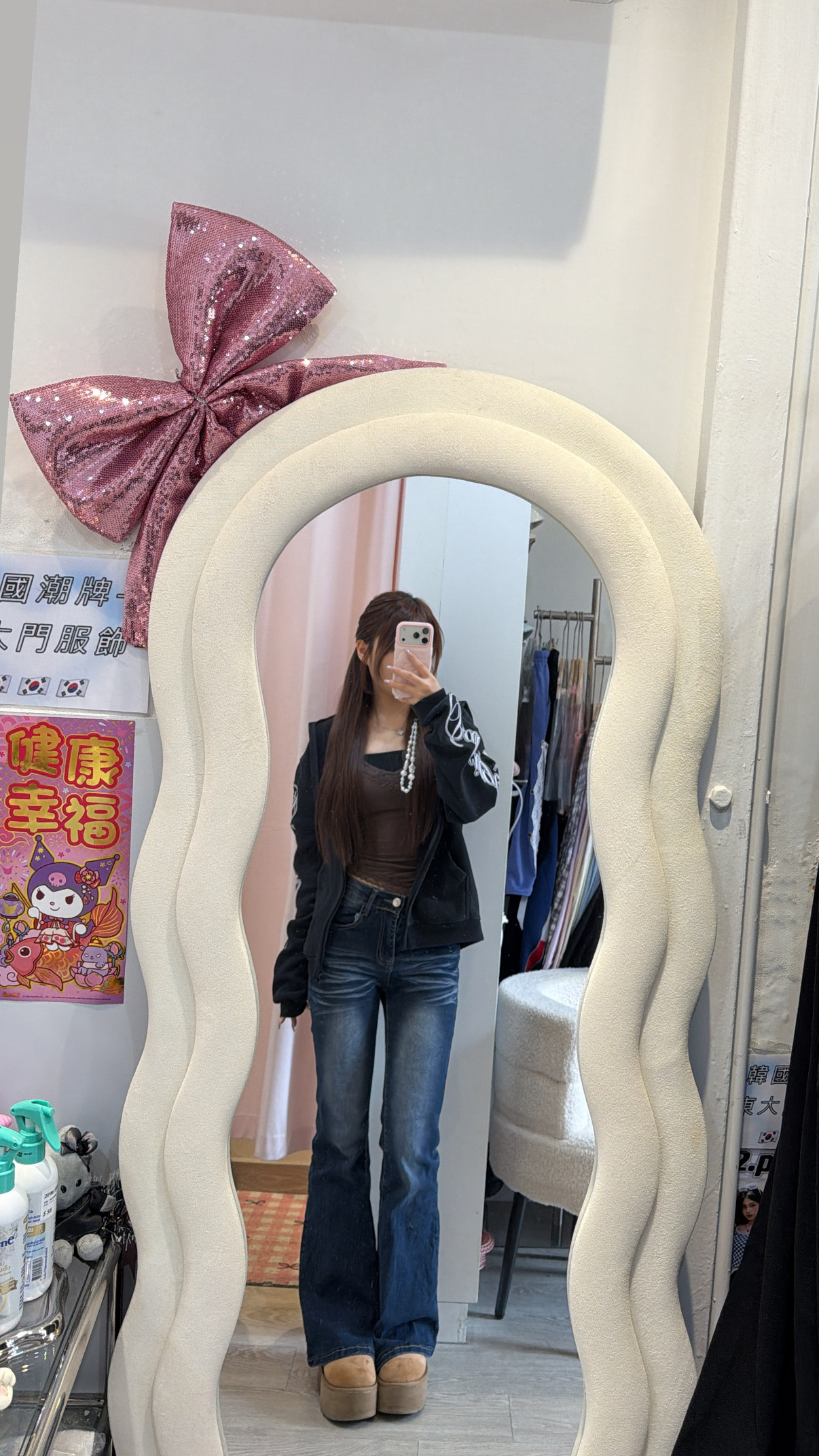 韓國漸變水洗藍超顯瘦喇叭3.0！