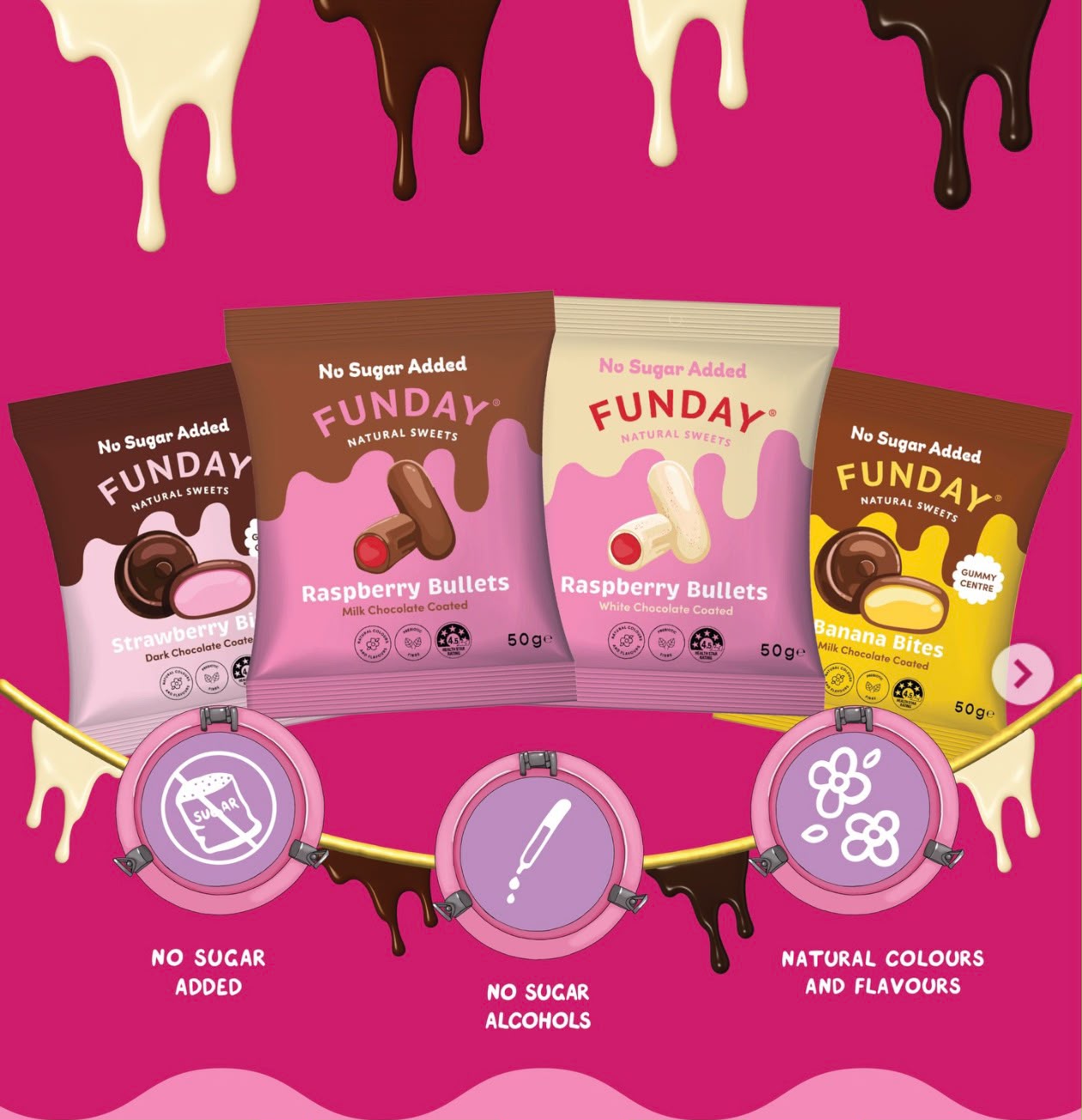 FUNDAY Natural Sweets 無糖巧克力