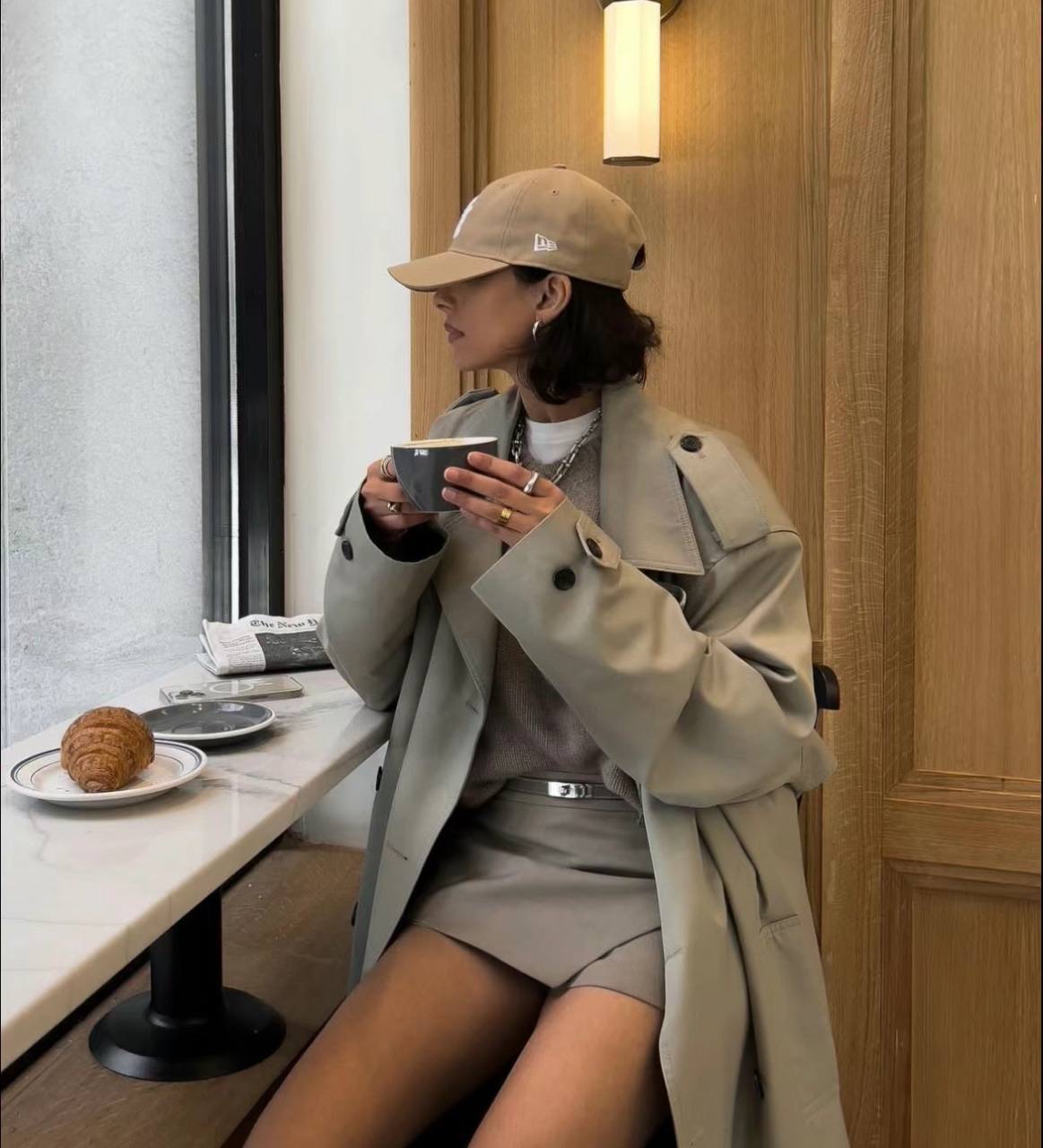 配貨價出✨Hermes Kelly belt ! Free size 🩷 任何腰圍都用到，唔使驚錯size😗  大象灰銀