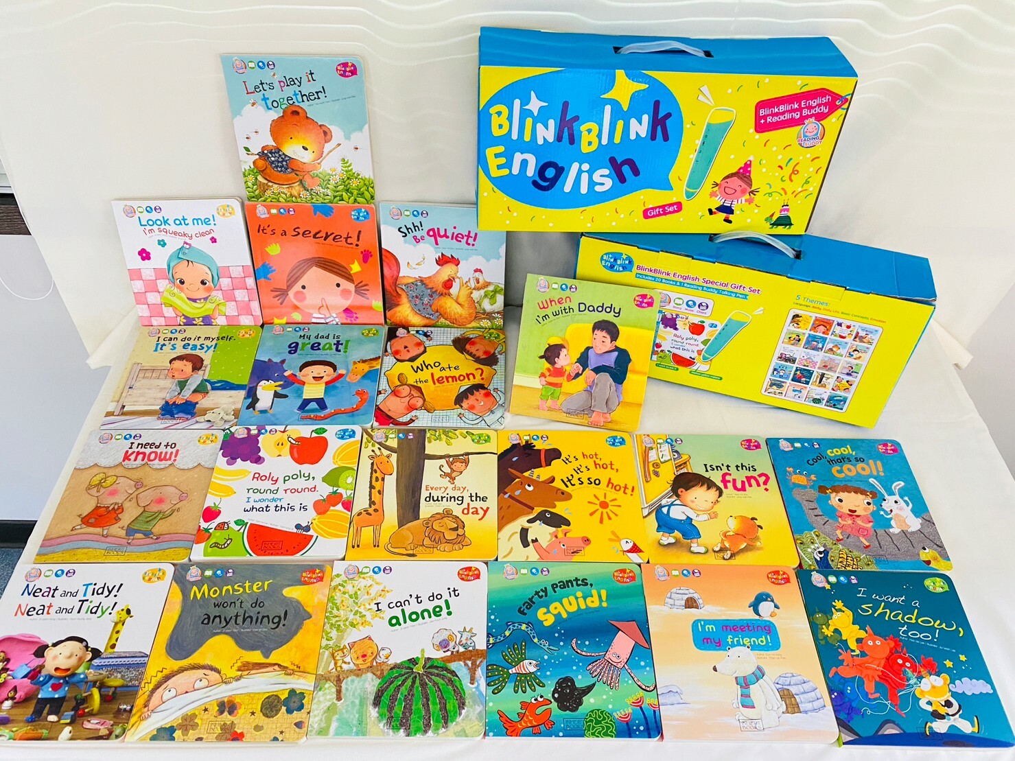 閃亮英文組合 20本 (0-6歲)(可配合點讀筆使用) -1套 現貨